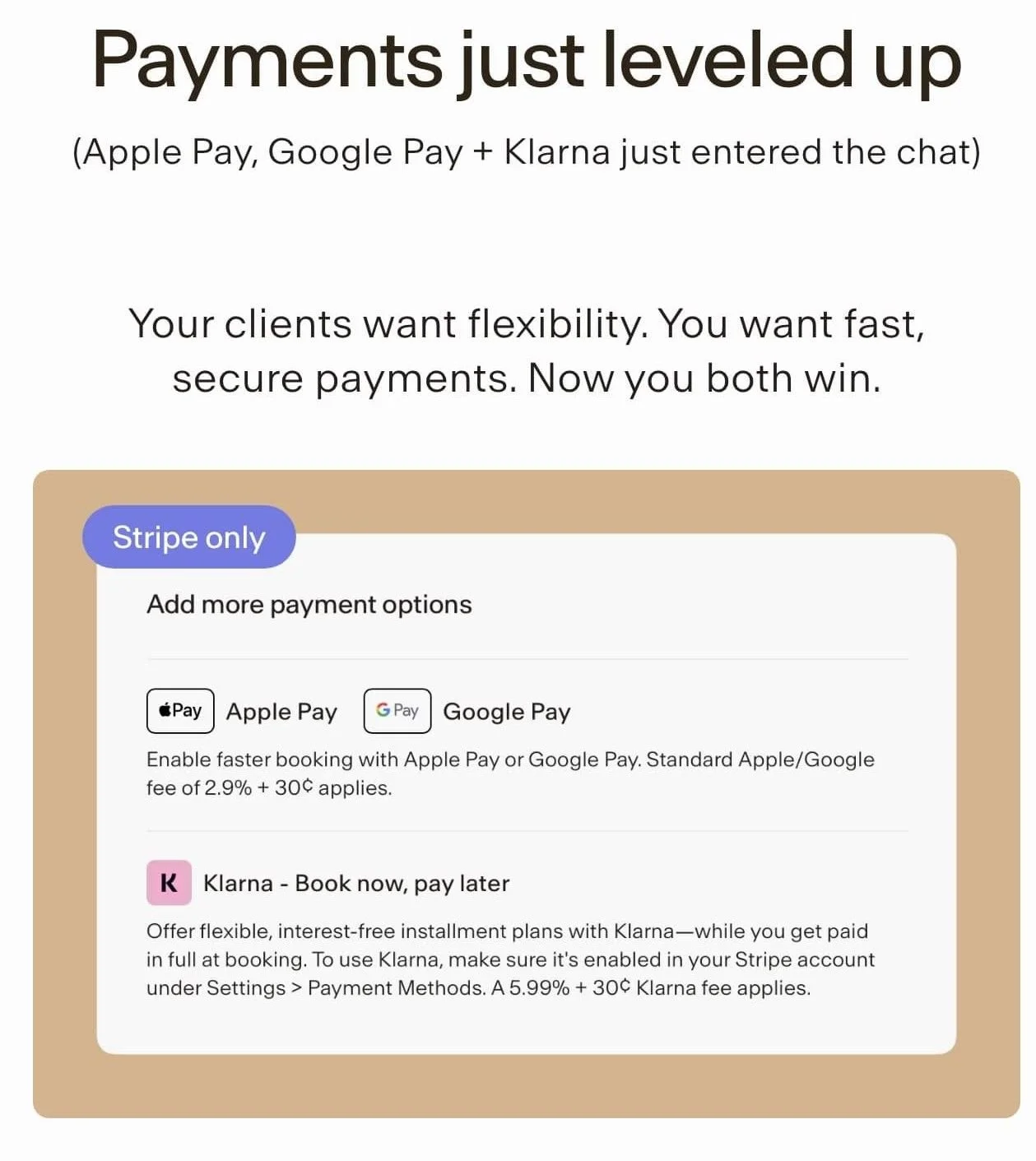New ways to pay for sessions! Klarna will be so helpful!!!
#applepay #googlepay #klarna #affordablephotography #affordablephotographer #sessionphotography