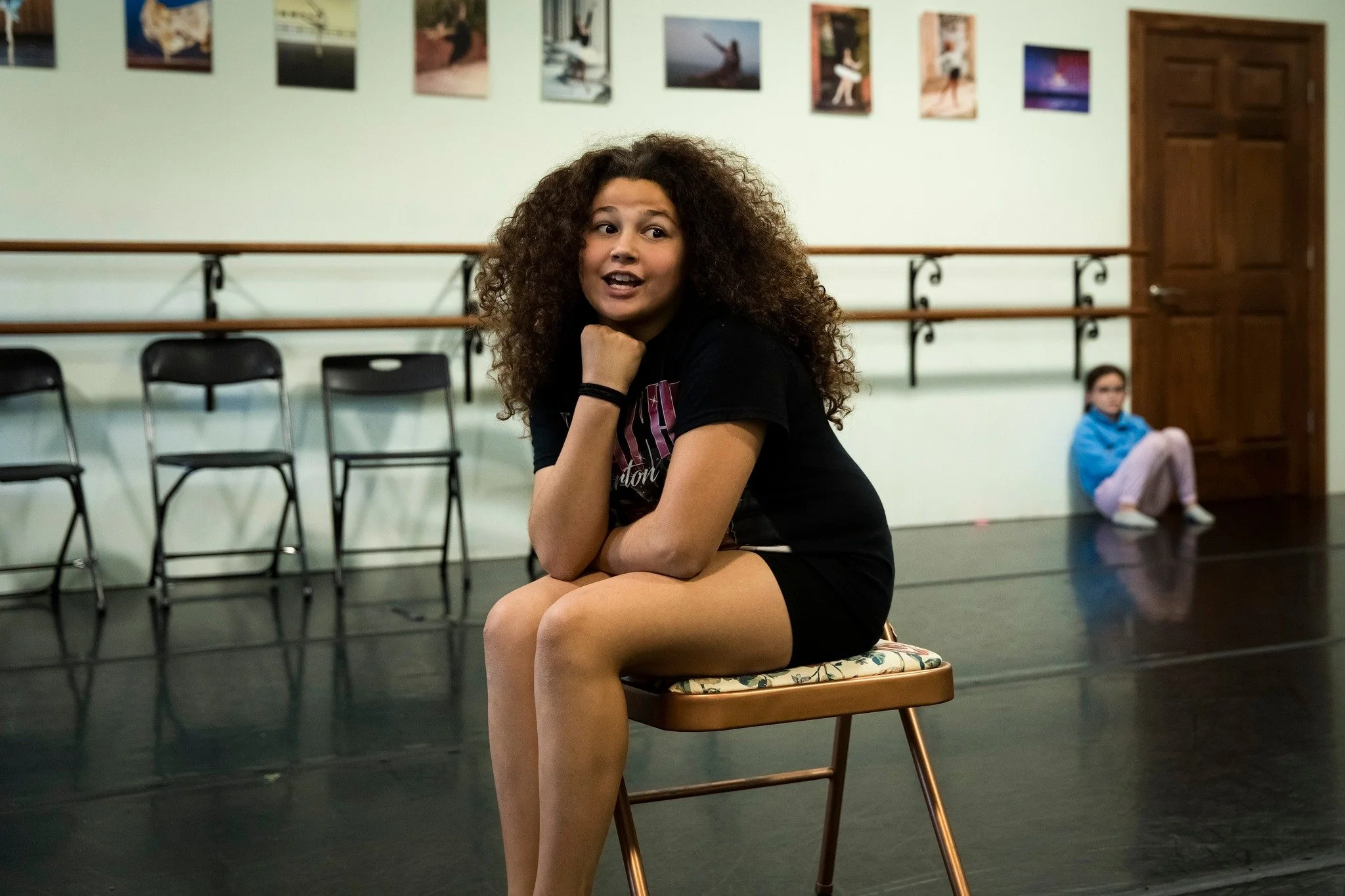 Matilda, Jr.!! I'm so obsessed with this score...it is so catchy and fun to watch them at practice. The show is truly unique in that we have two casts, and each cast does something different than the other, whether it's how they react, how they inter