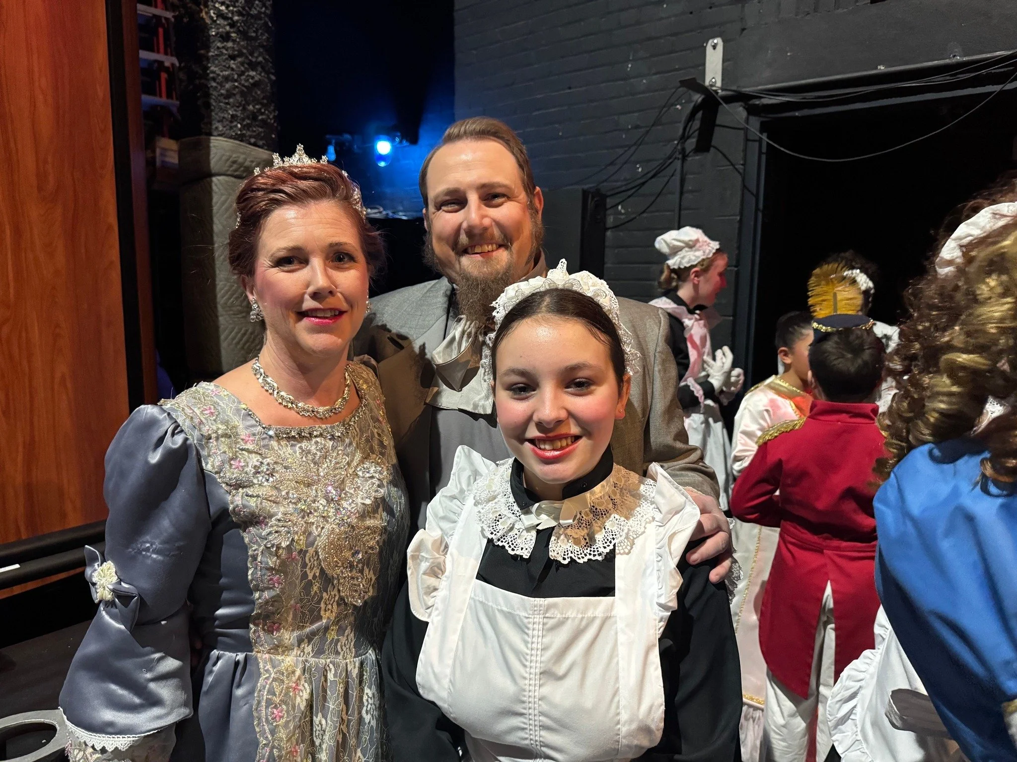 Thanks to Nadiya Carr for the photo of my family in Erie&rsquo;s Nutcracker At The Warner