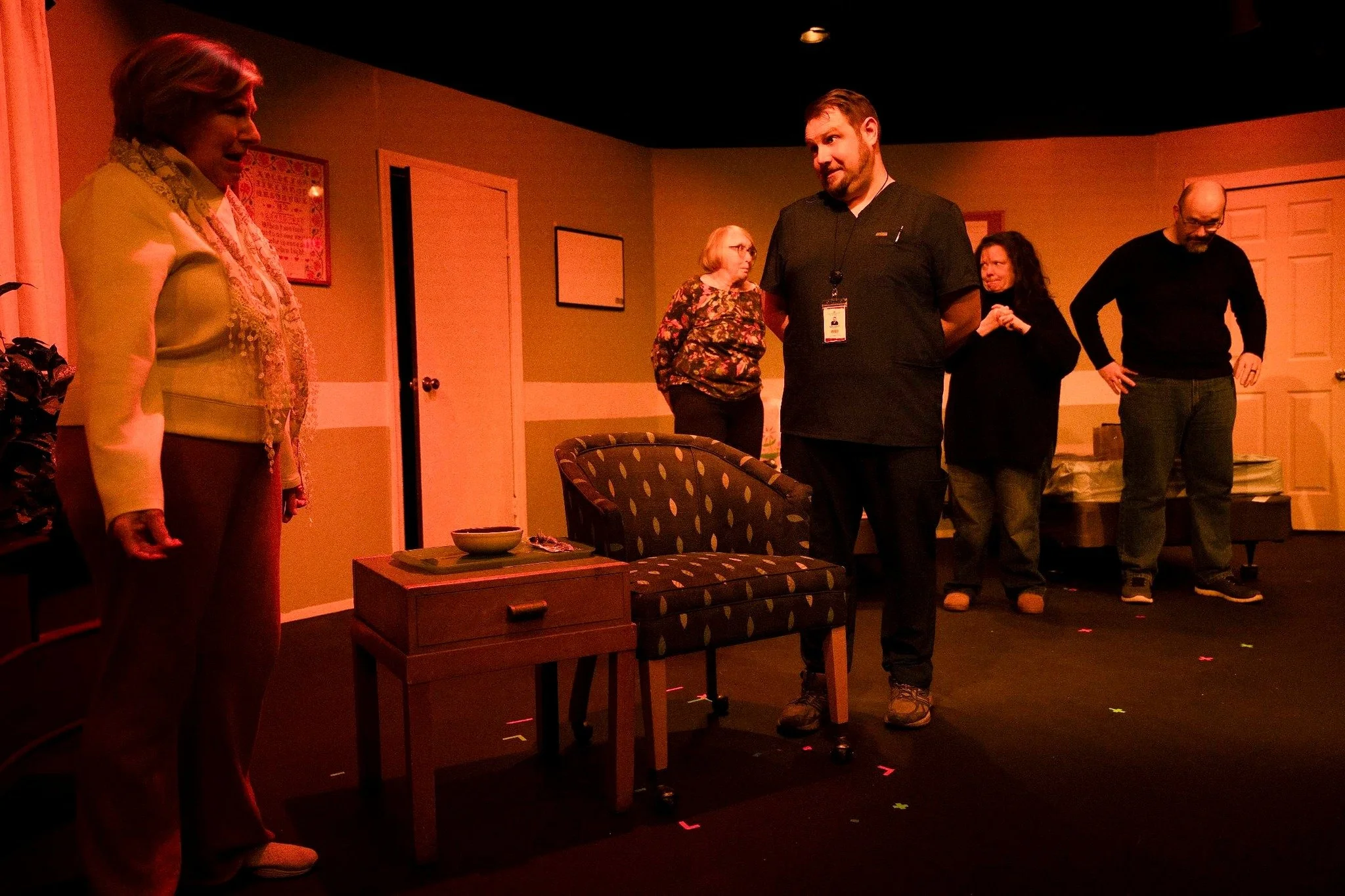 Three more shows to see my man try and wrangle the greatest actresses i know! 

Thursday, Friday, Sat, doors open at 7pm, show starts promptly when Mark stops talking around 730pm. #truestory 

PACA