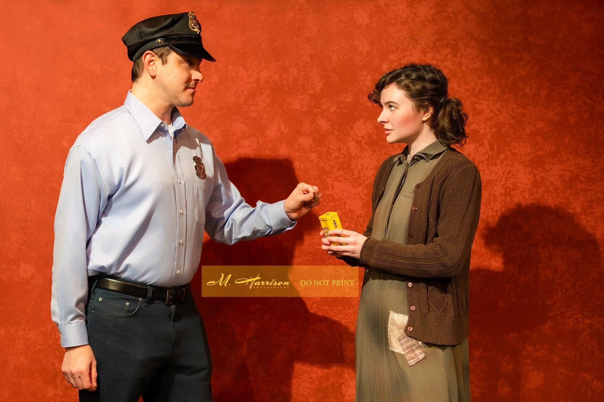 LOCKSTOCK: &ldquo;Here&rsquo;s a coin for your collection, Little Sally.&rdquo;
LITTLE SALLY: &ldquo;Is this important?&rdquo;
LOCKSTOCK: &ldquo;It is if you&rsquo;d like to continue existing in Act Two.&rdquo;

https://tickets.eriereader.com/organiz