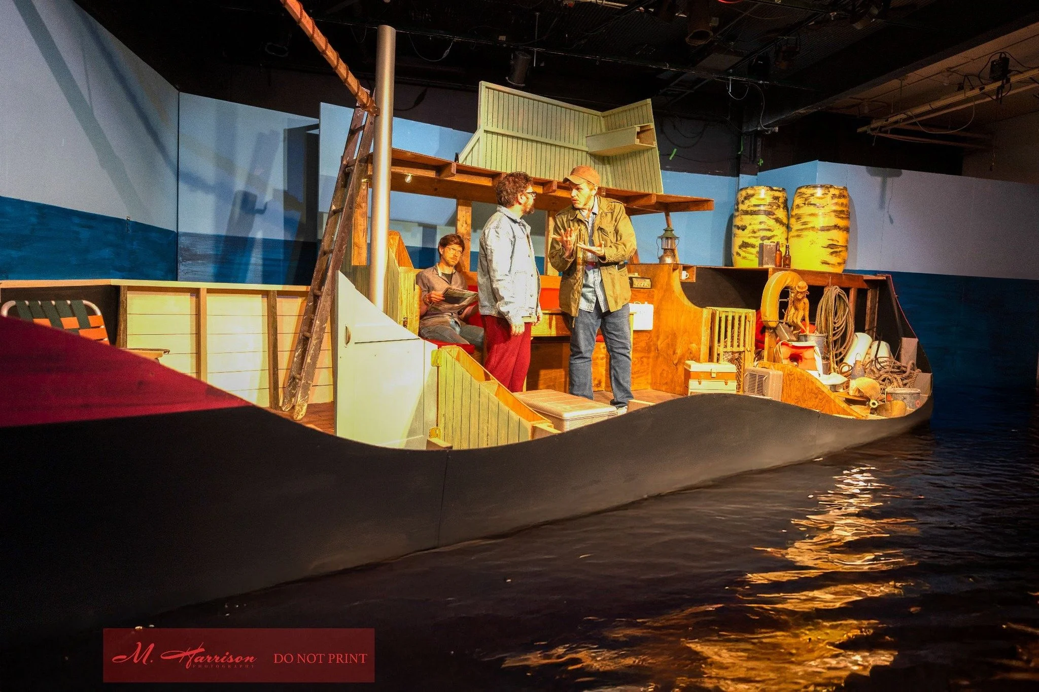 &ldquo;You&rsquo;re gonna need a bigger boat.&rdquo;

Good thing we built one.

Three actors. One sinking production. Too much whiskey, too much ego, and one mechanical shark that refuses to work.

Come aboard for The Shark Is Broken. A hilarious, ch