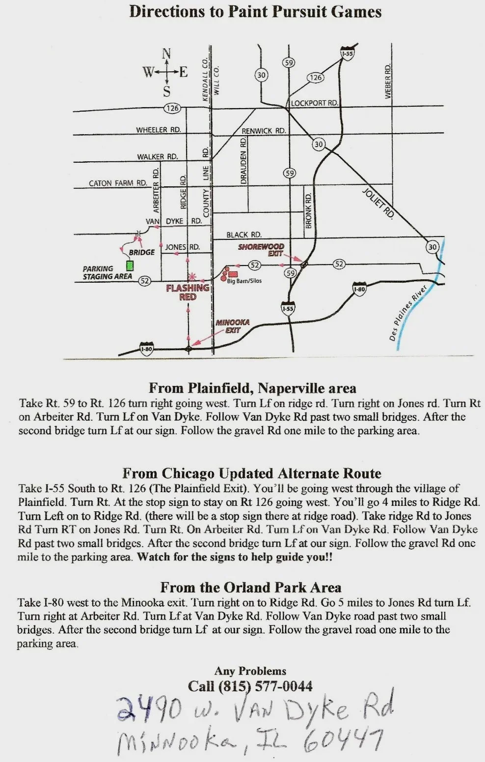 Directions