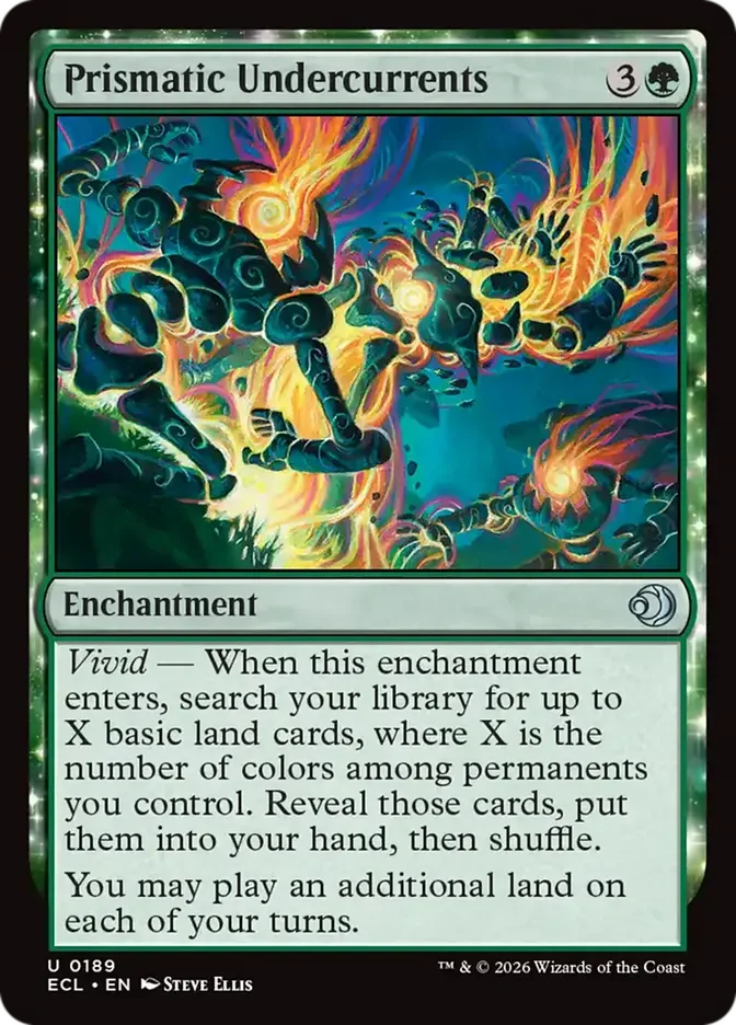 Prismatic Undercurrents - Magic the Gathering Artist Proof