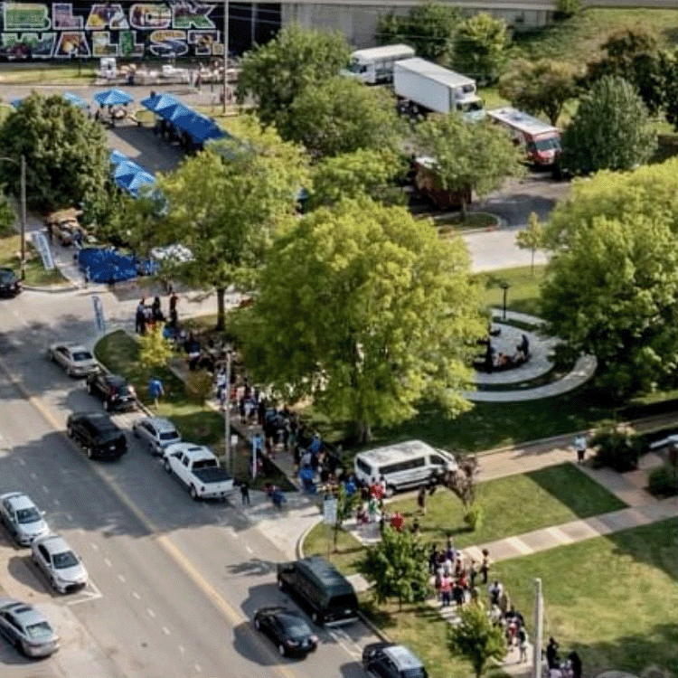 FOOD ON THE MOVE AND PARTNERS HELP FEED STORM VICTIMS IN GREEN COUNTRY