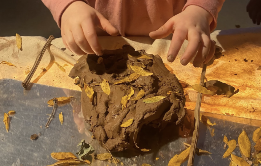 Pizza in the Piazza: How Clay Sparked a Project with Two-Year-Olds