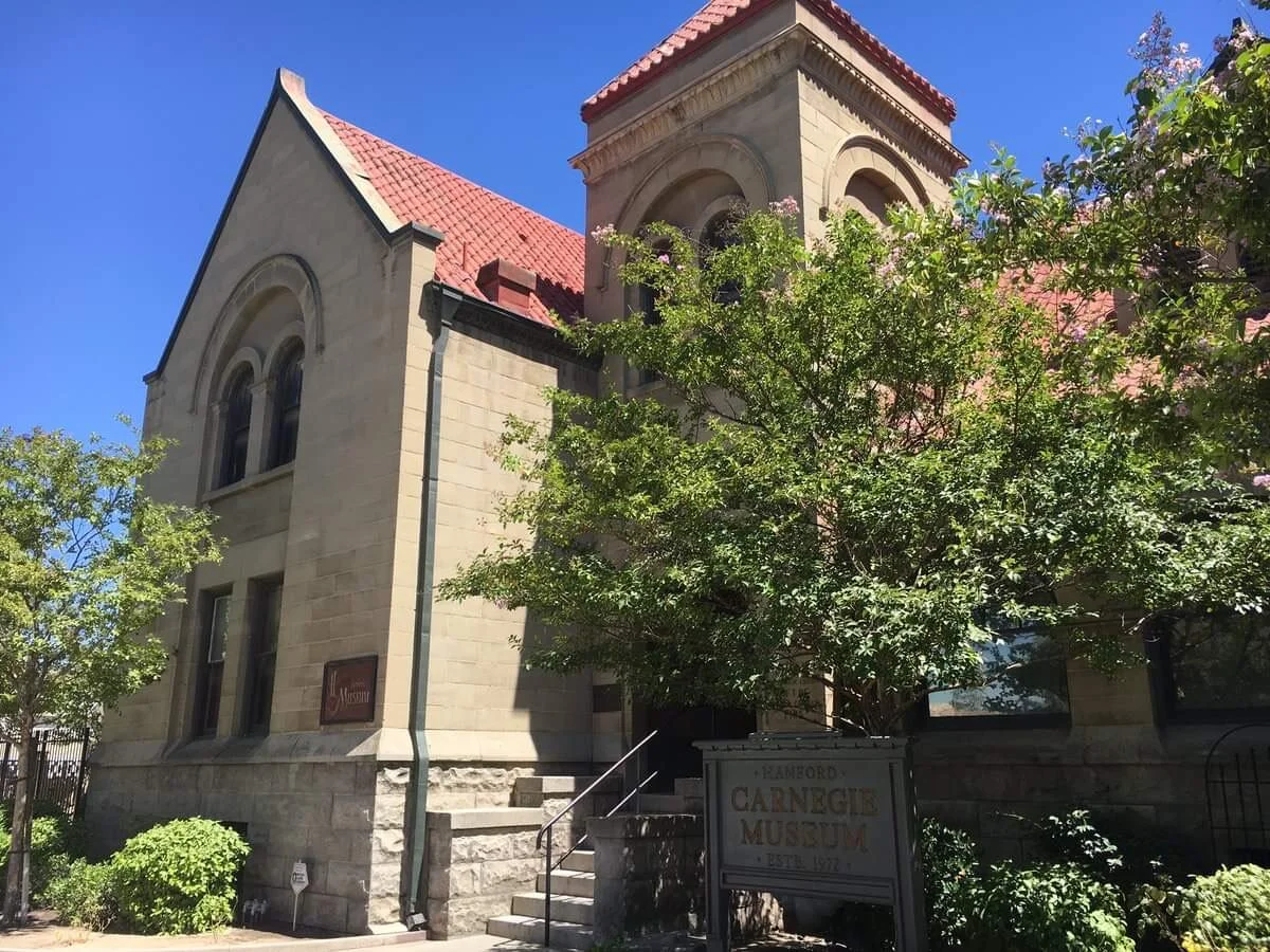  Hanford Carnegie Museum located at 109 Eighth St, Hanford California. 