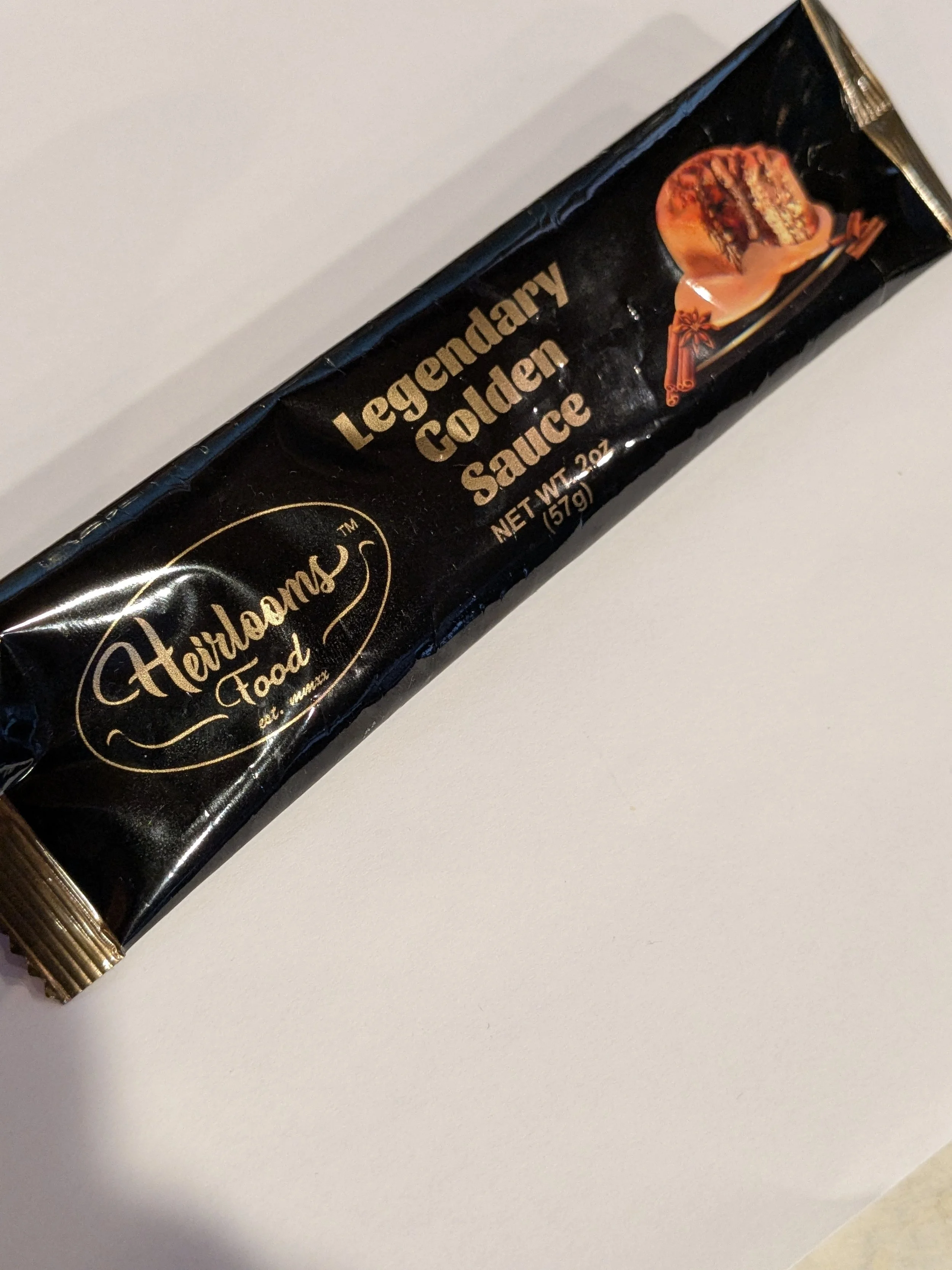 Extra 2oz sauce pack!