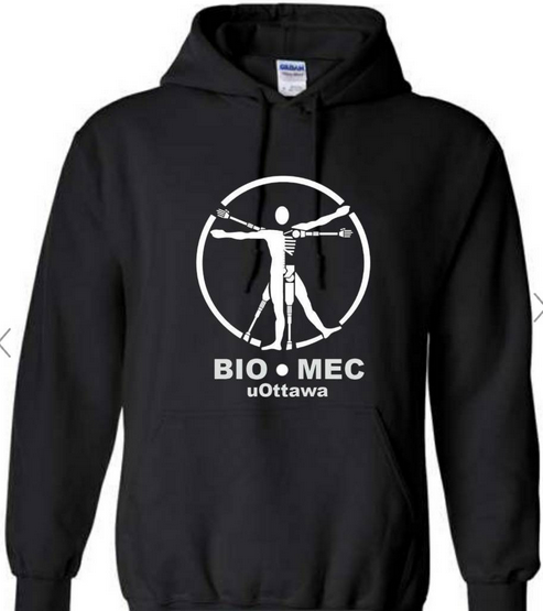Old Biomech Hoodies - Black