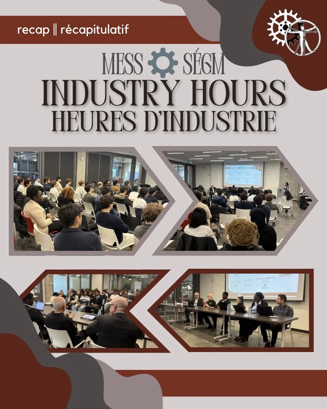 Industry Hours was a blast! Thank you to all our industry professionals who came and gave us their valuable insight and experiences 🫶⚙️

&mdash;&mdash;

Les heures de l&rsquo;industrie ont &eacute;t&eacute; un blast ! Merci &agrave; tous nos profess