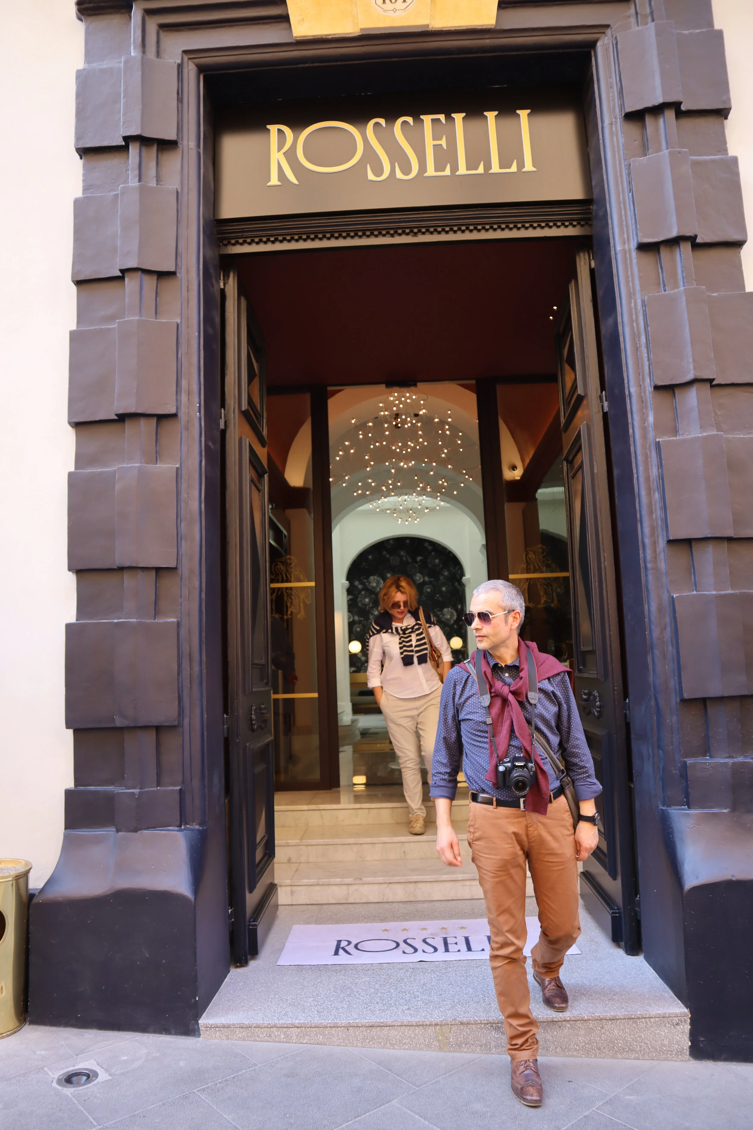 Rosselli, the hotel where styles are in harmony