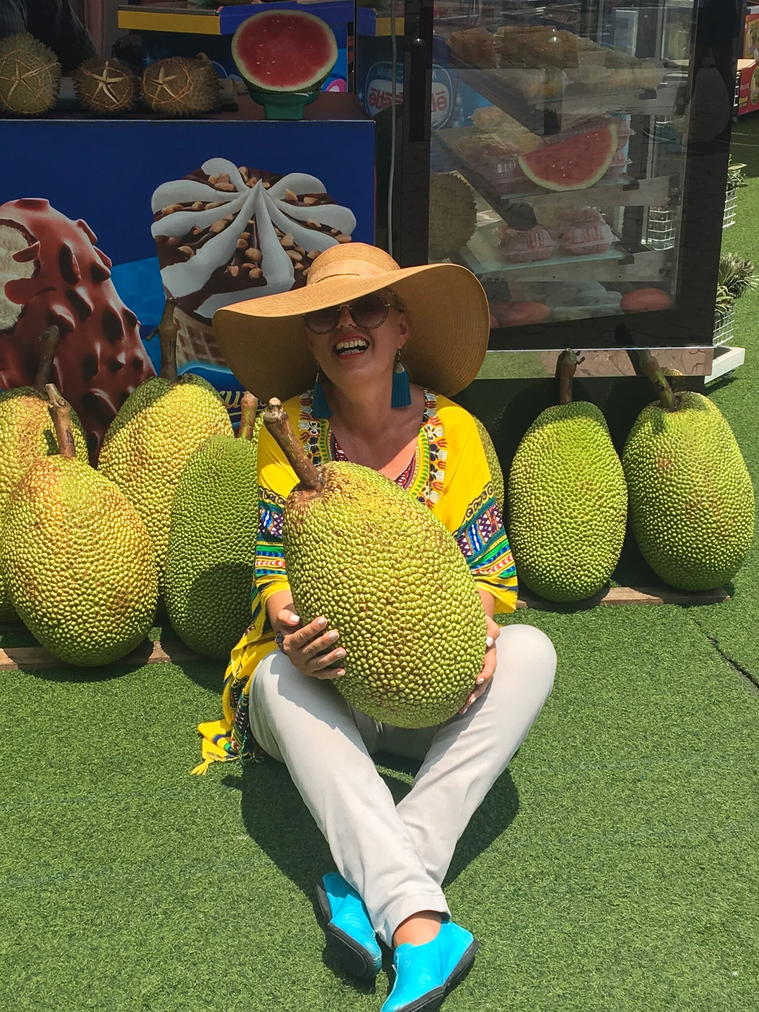 Durian versus jackfruit