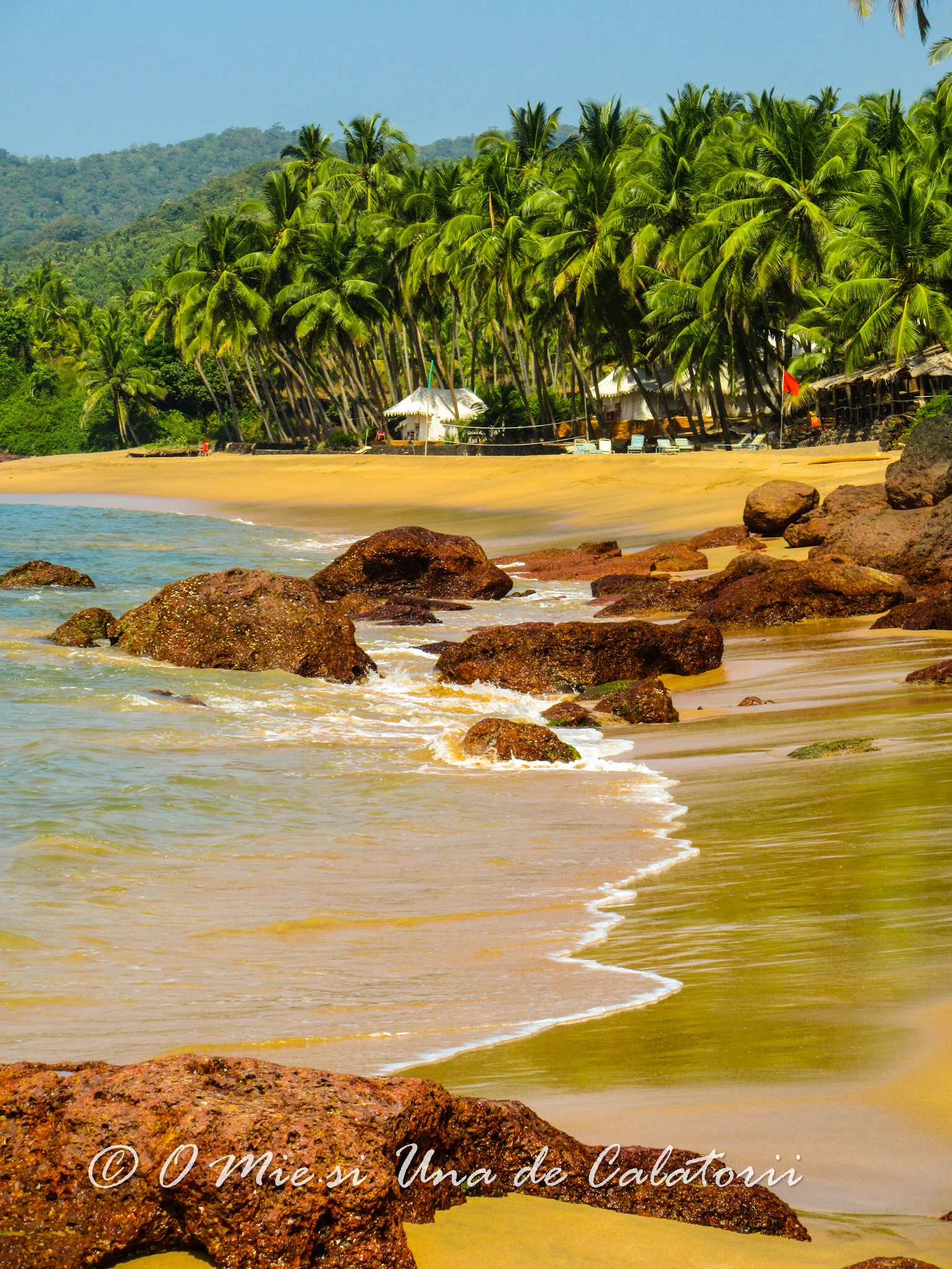Vacanta in India. Cola Beach, cea mai frumoasa plaja din Goa