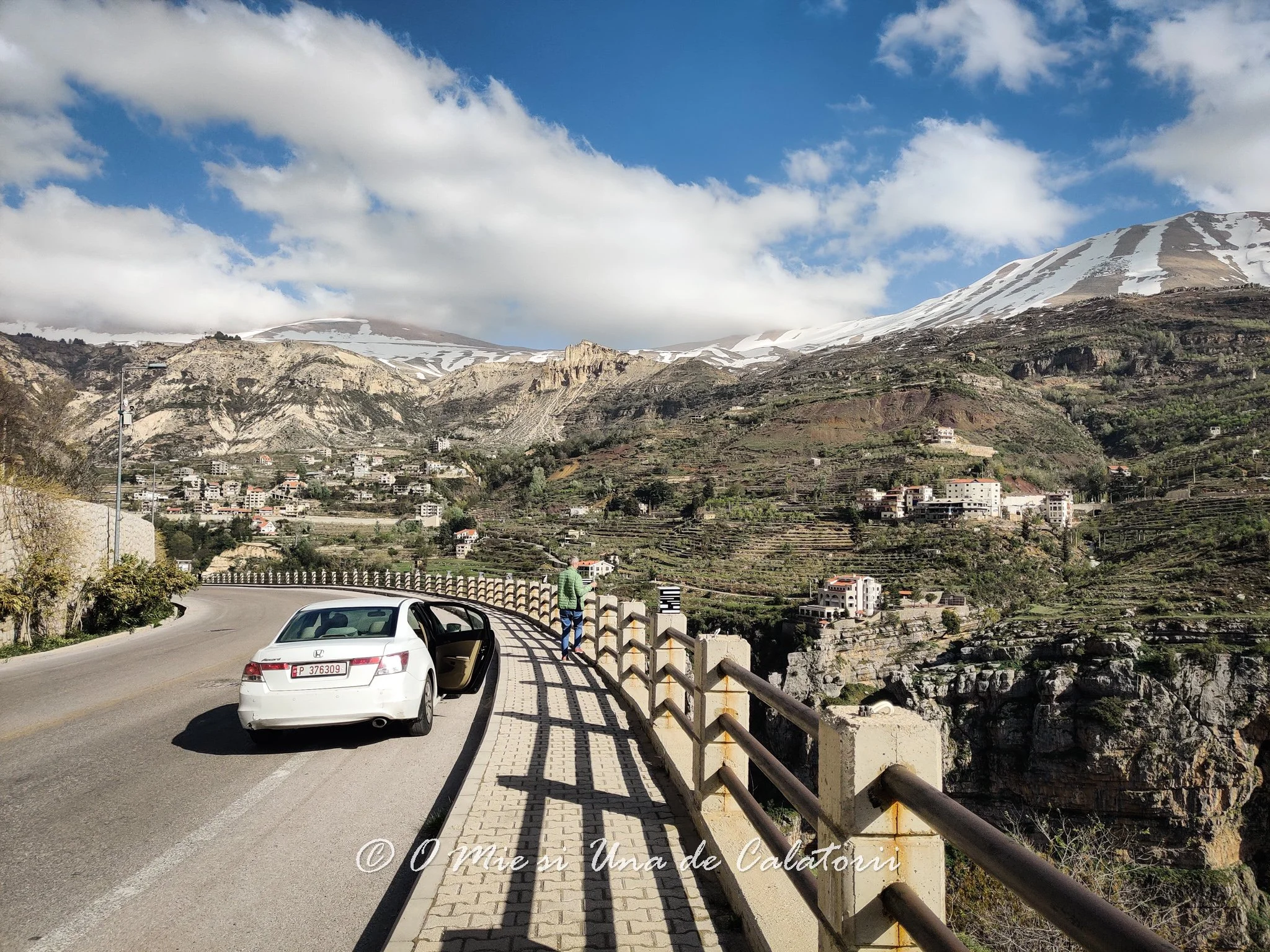 Liban |  Valea Sfanta (Qadisha Valley). Manastirile maronite si  Padurea Cedrilor lui Dumnezeu