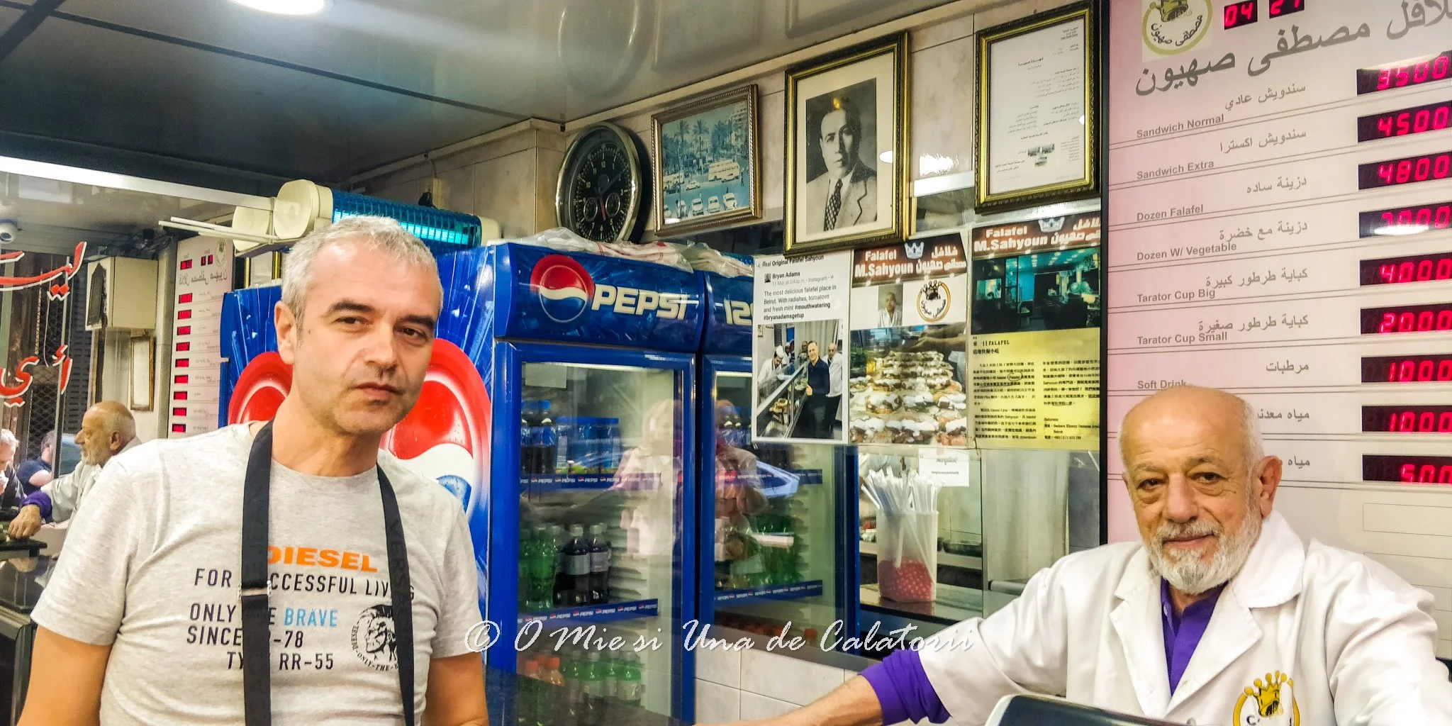 Liban | Unde mananci cel mai bun falafel din Beirut: Falafel Sahyoun, o locatie recomandata si de Bryan Adams