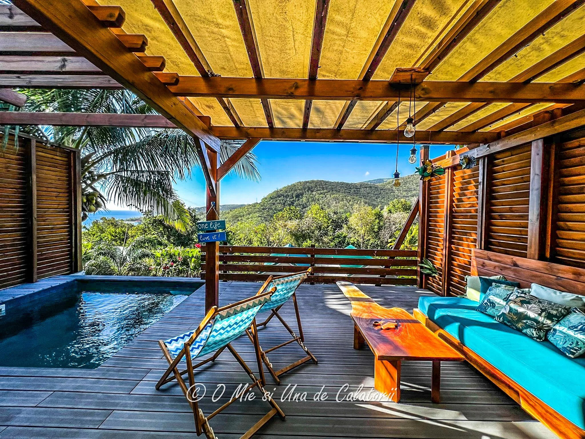 Guadeloupe| Entre 2 ô, o cazare adults-only cu piscina privata si priveliste de vis