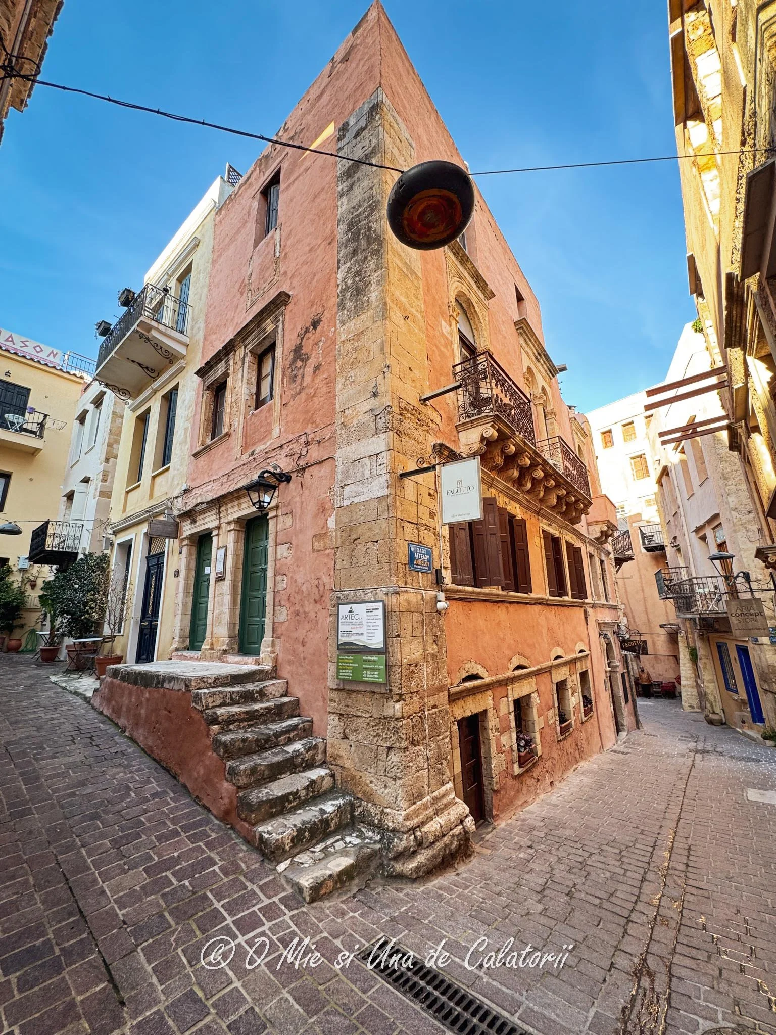 Grecia | Chania ( Creta ) - Fagotto Art Residences, farmec cretan in orasul vechi 