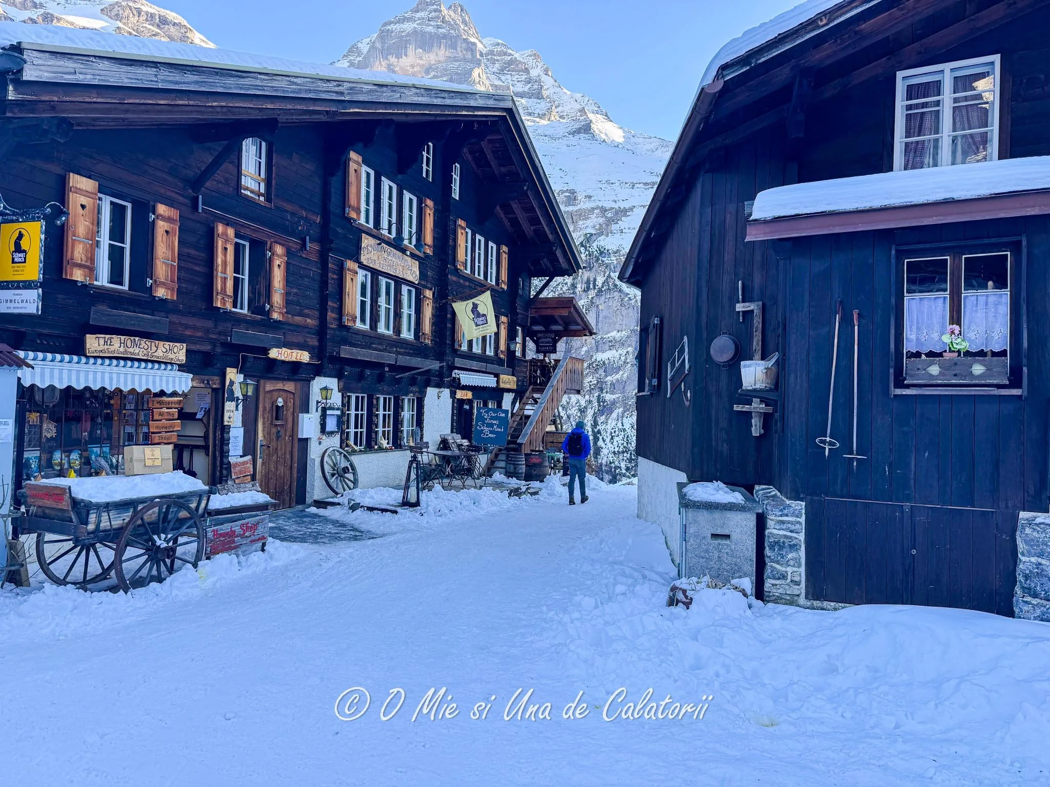Elvetia | Pension Gimmelwald - povestea din poveste