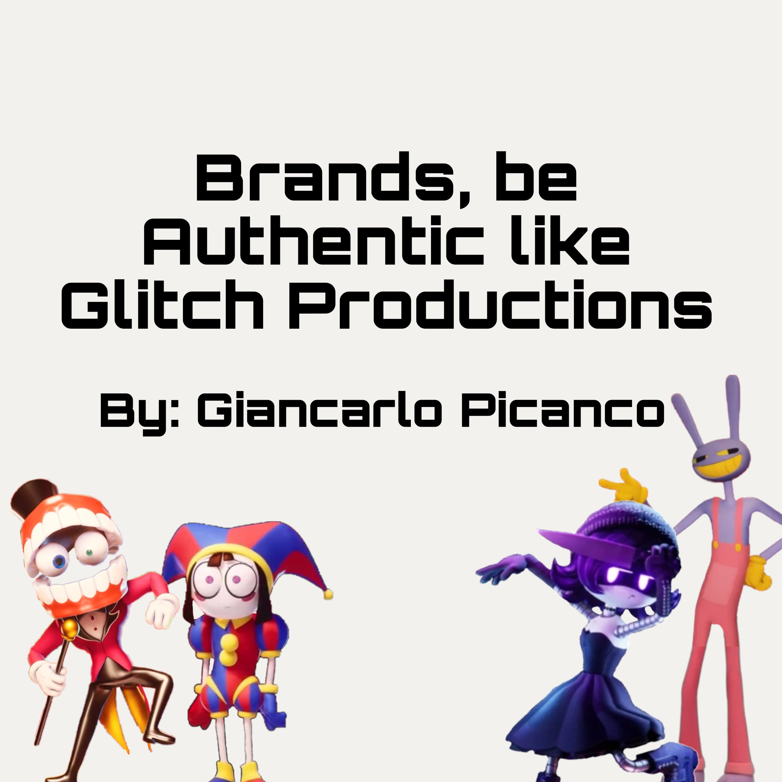 Brands, be Authentic like Glitch Productions