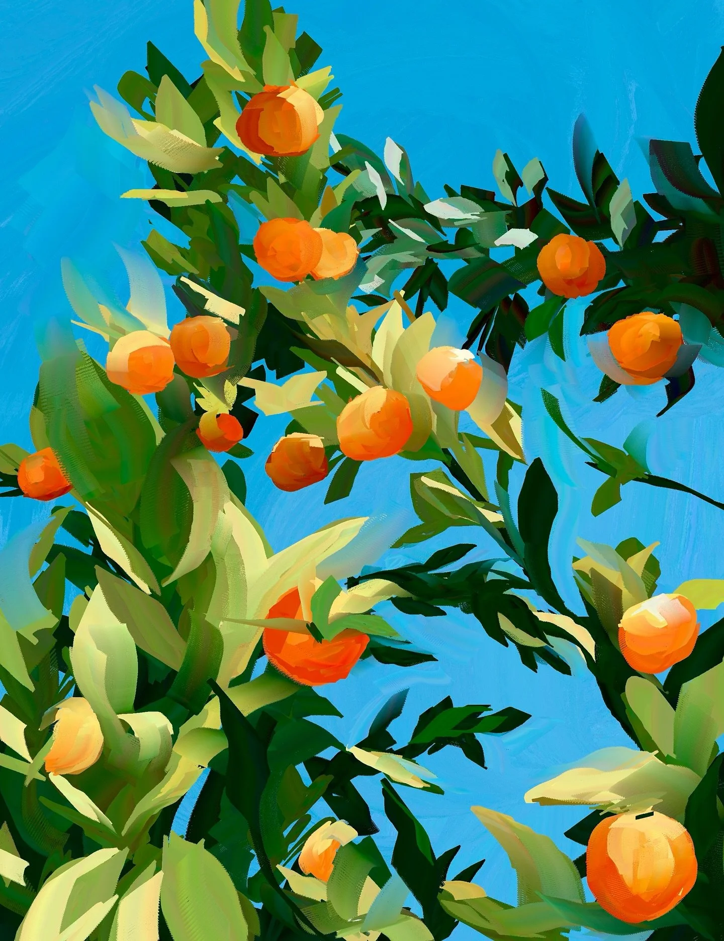 day 2 !! i love oranges in the sun

for some reason heavypaint timelapse export isnt working ☹️ sorry gang

made in @heavypaintapp 
challenge by @warriorpainters 
reference from @pinterest 

#pleinair #pleinairpril #pleinairpril2026 #digitalpainting 