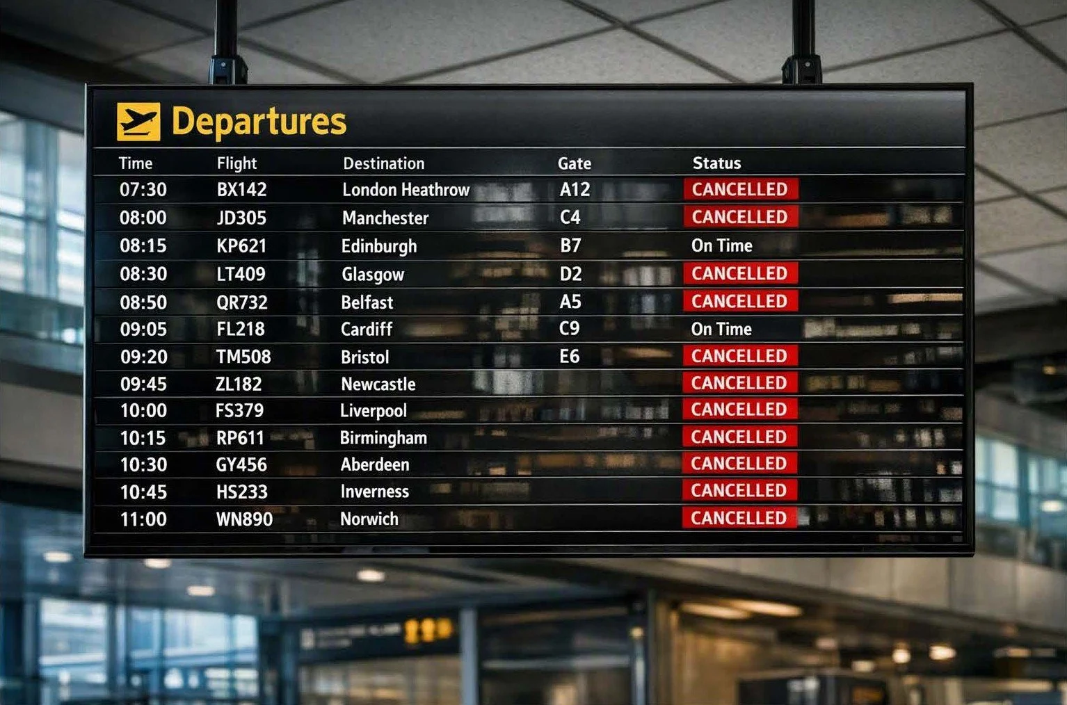 How would you deal with an employee who fails to return after annual holiday?