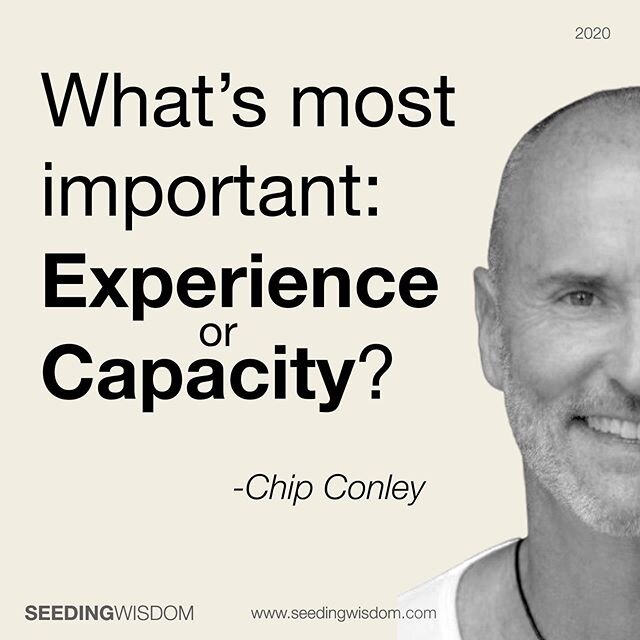 #chipconley poses a wonderful question... Seeding Wisdom wants to be an open platform where mentorship is not a one-way exchange. Young Adults have rich knowledge to share in technology, mindset, and mental health. #Education, #Mentorship, #SelfDevel