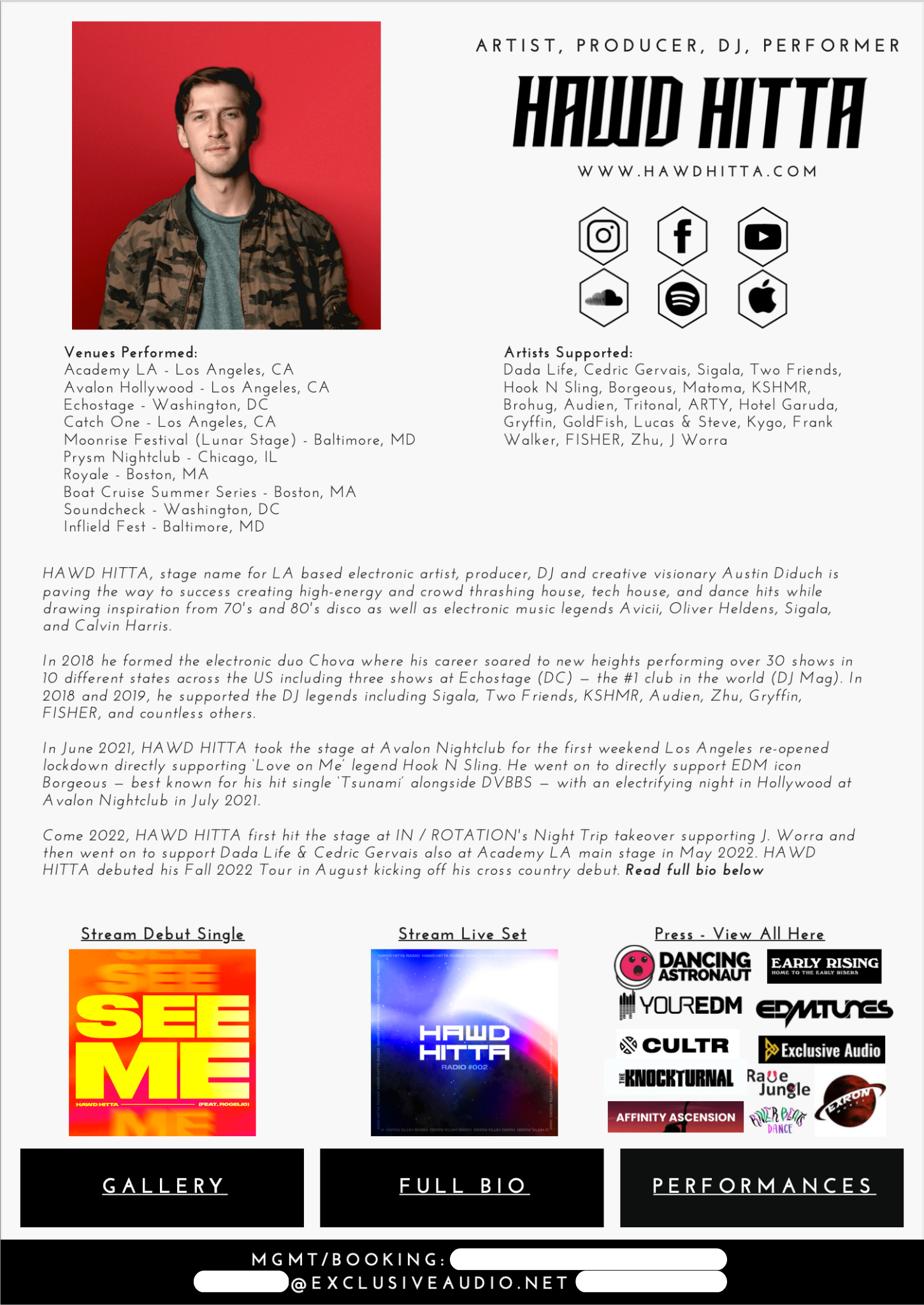 Portfolio — Exclusive Audio