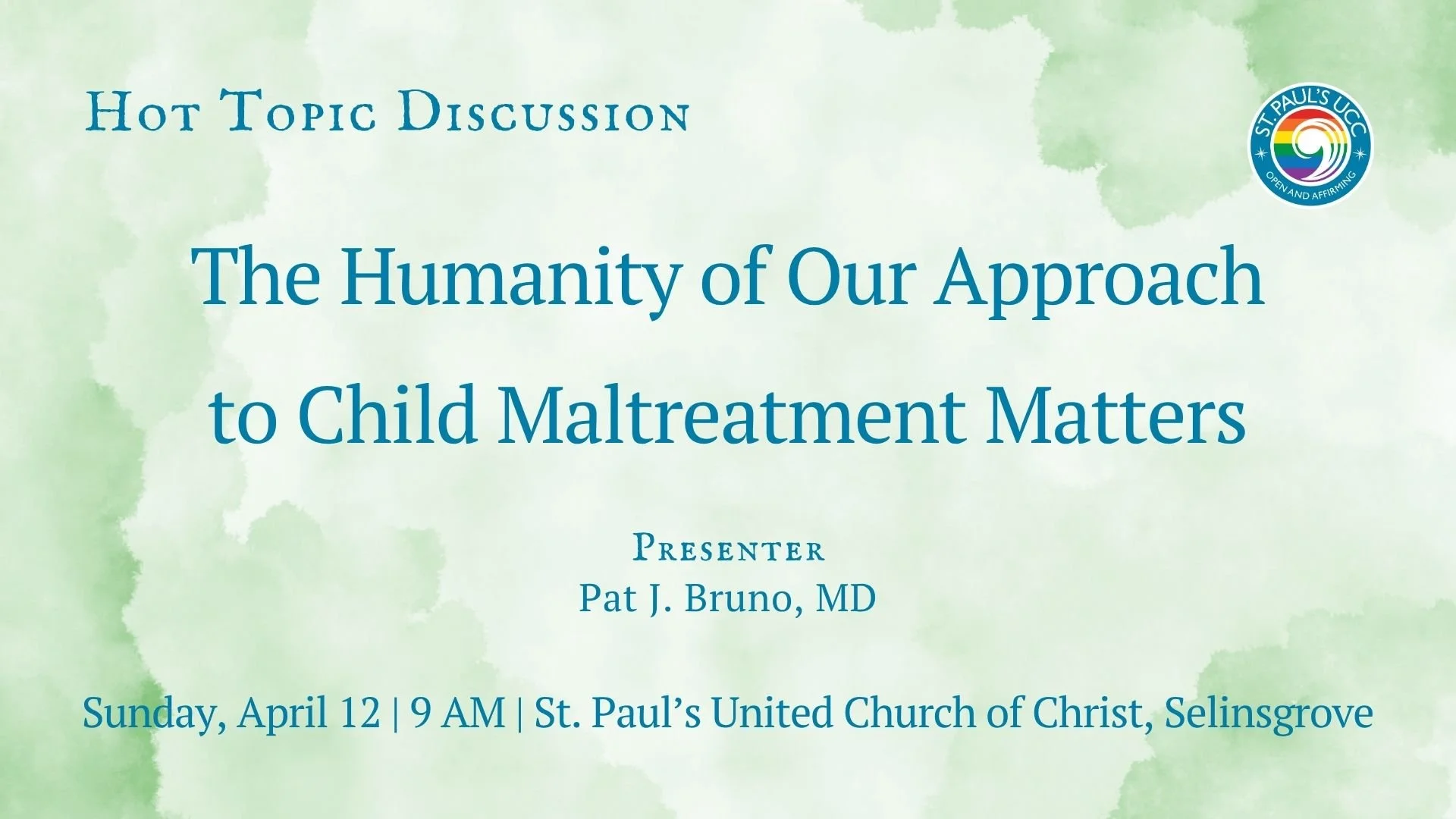 Hot Topic: The Humanity of Our Approach to Child Maltreatment Matters