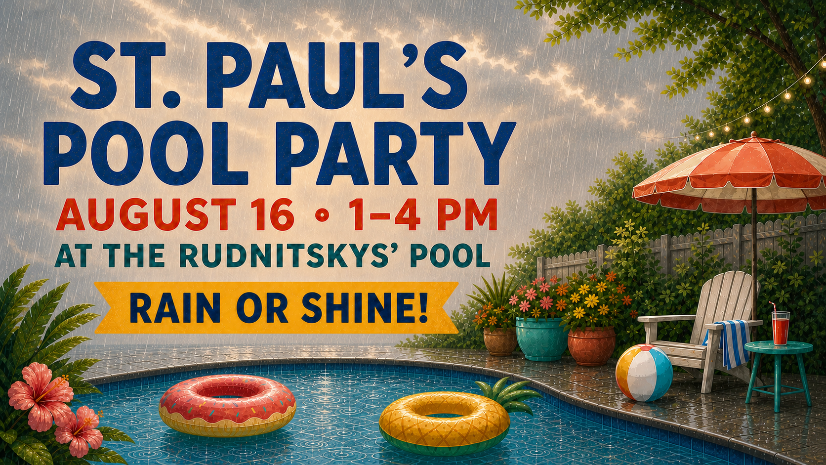St. Paul's Pool Party
