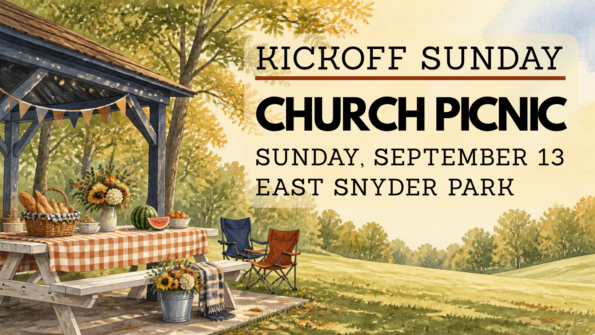 Kickoff Sunday Church Picnic