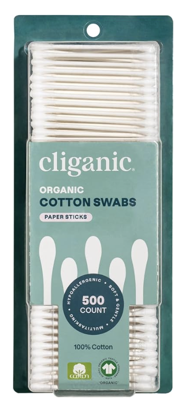 organic cotton swabs