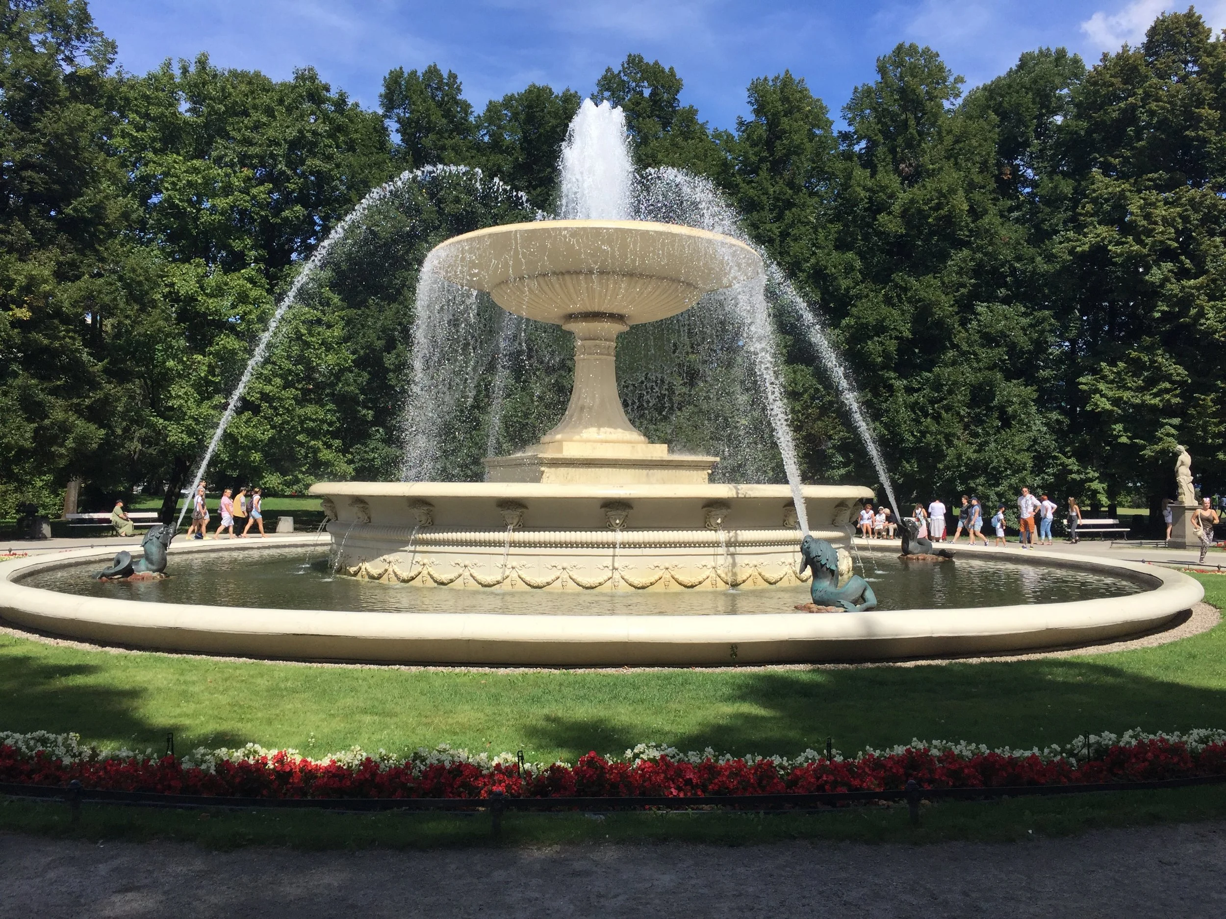 Saxon Gardens Warsaw