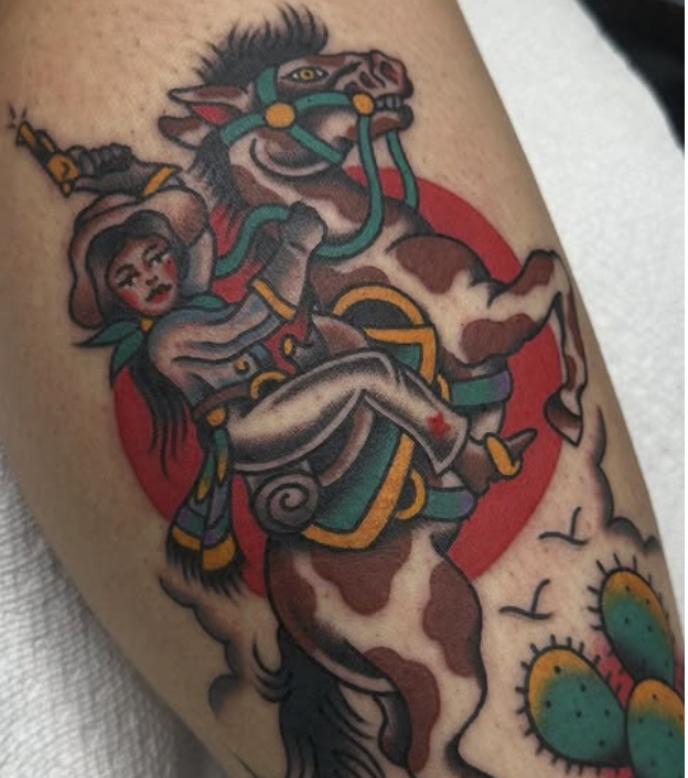 Lucky Horse Tattoo