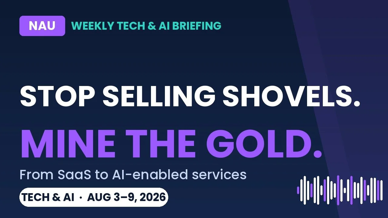Stop Selling Shovels, Mine the Gold: What Last Week's Top Tech &amp; AI Podcasts Said About Real Operating Leverage
