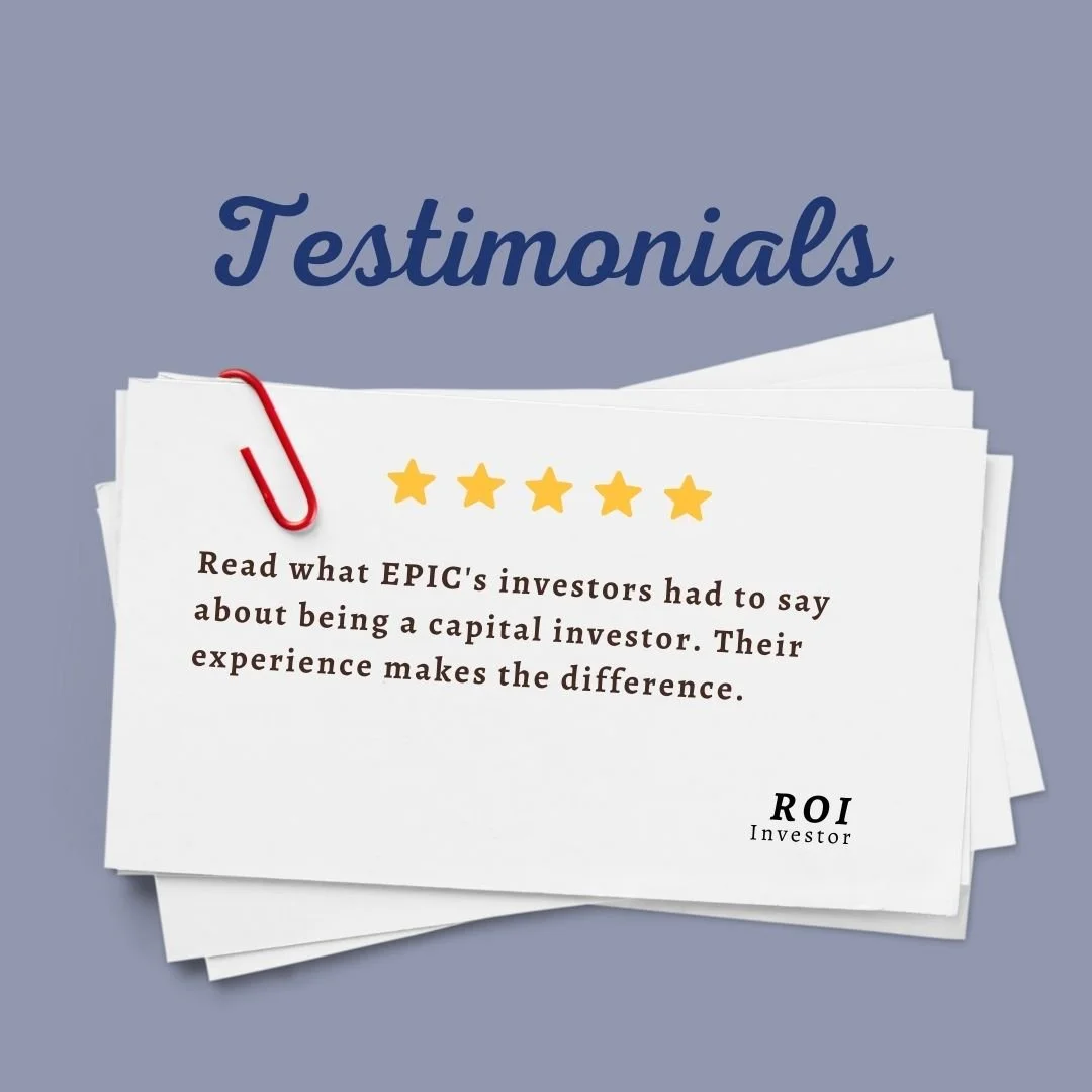 Testimonials: More Reasons to Trust Us With Your Investment