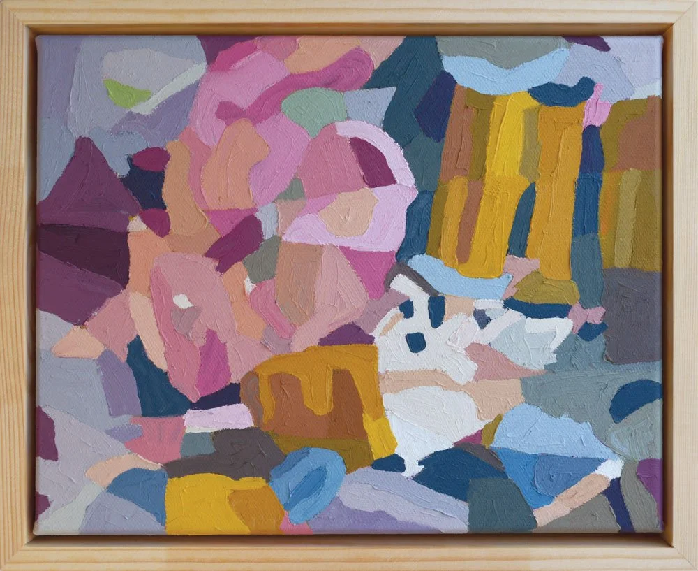 'Yes, girl!' - Available - Muse Gallery - 12 x 16 Inches with timber frame, oil paint on canvas - 2025