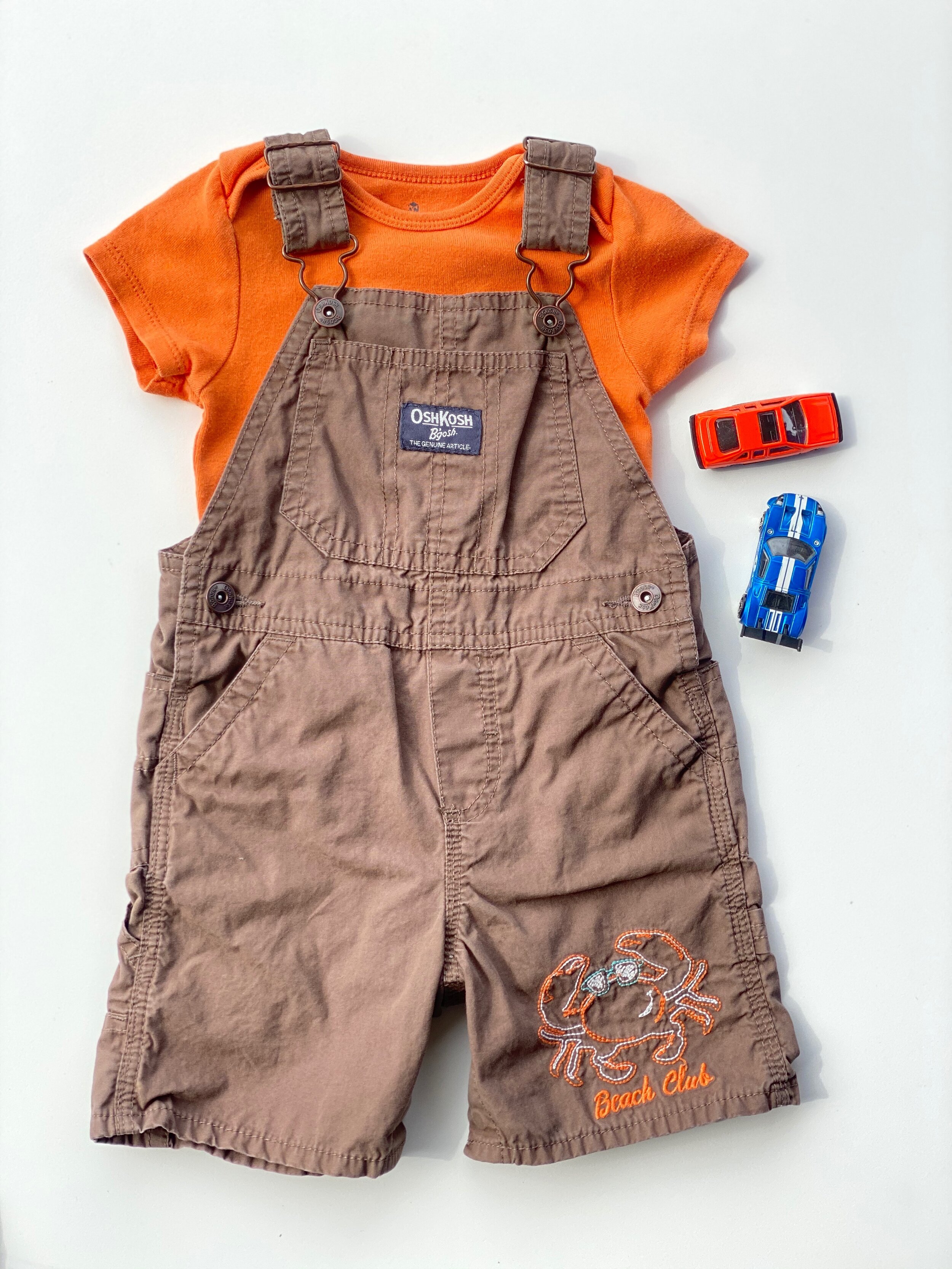 baby boy overall shorts