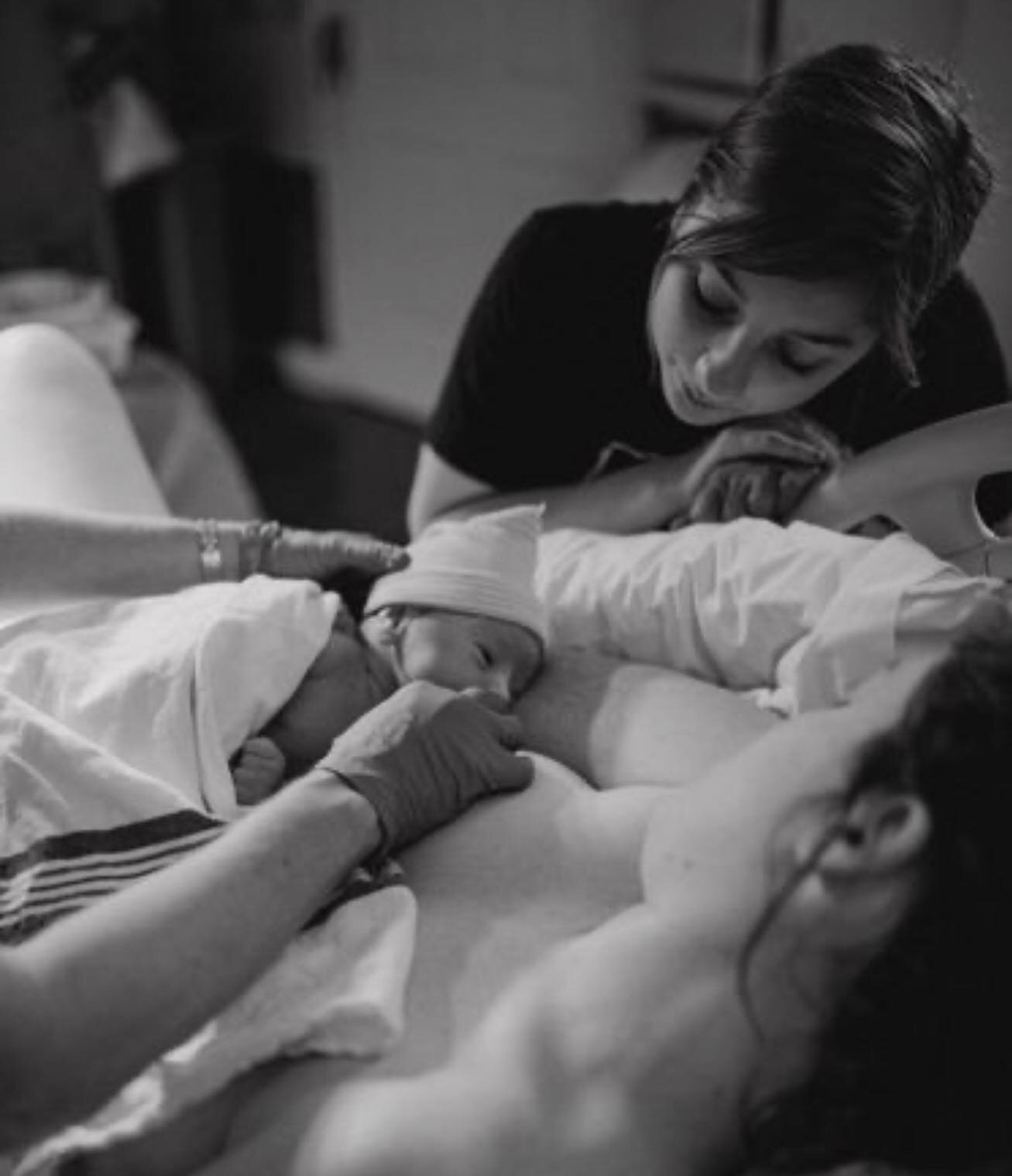I love to stay close and admire the birthing person in all their glory. 

Admire the gentle whisper &amp; the loudest roar, admire the perseverance to go on for hours and hours and admire the reunion of sorts when a baby is finally placed on their ch