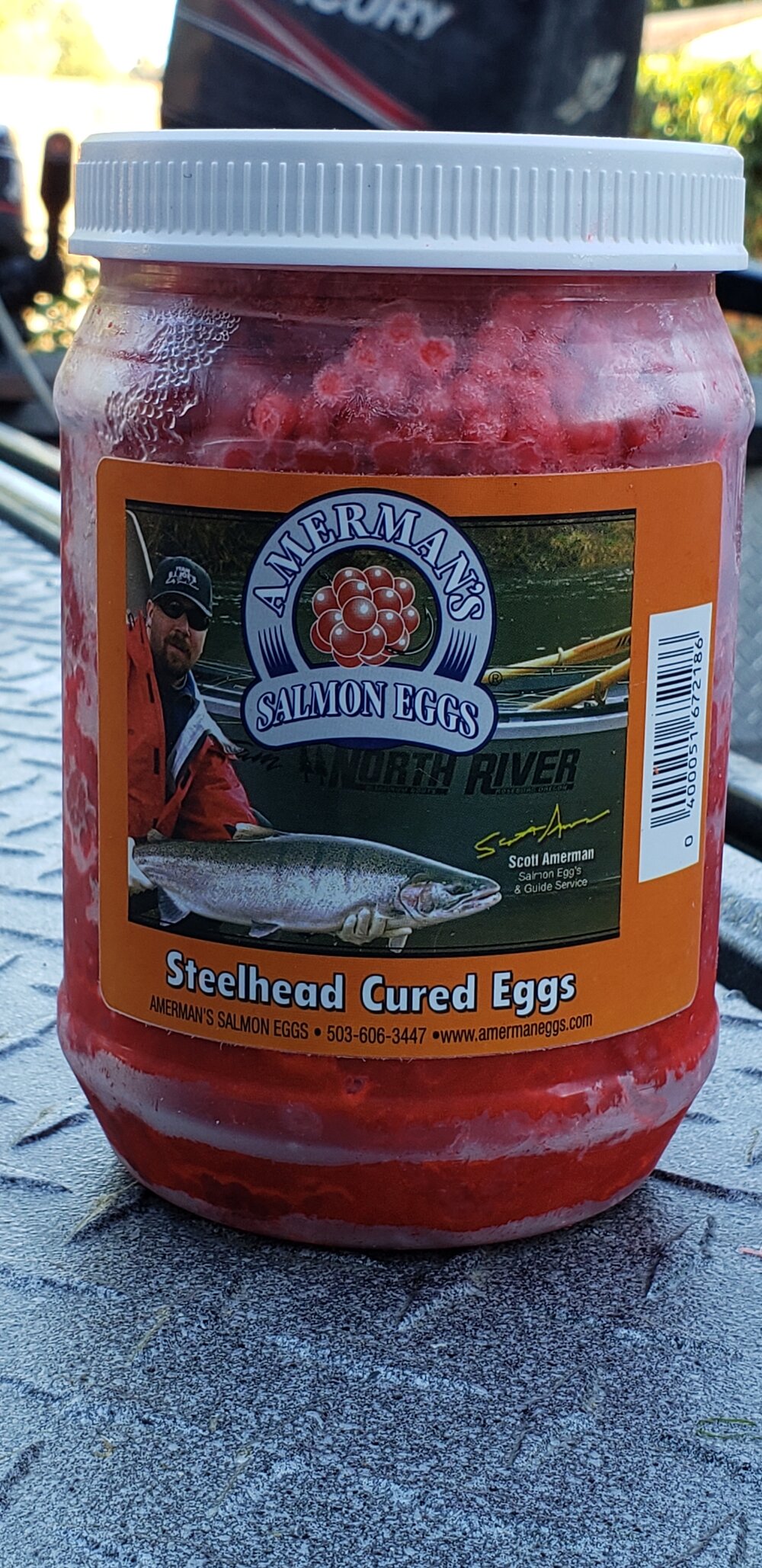 Salmon Eggs cured for Steelhead Fishing — Amerman's Salmon Eggs
