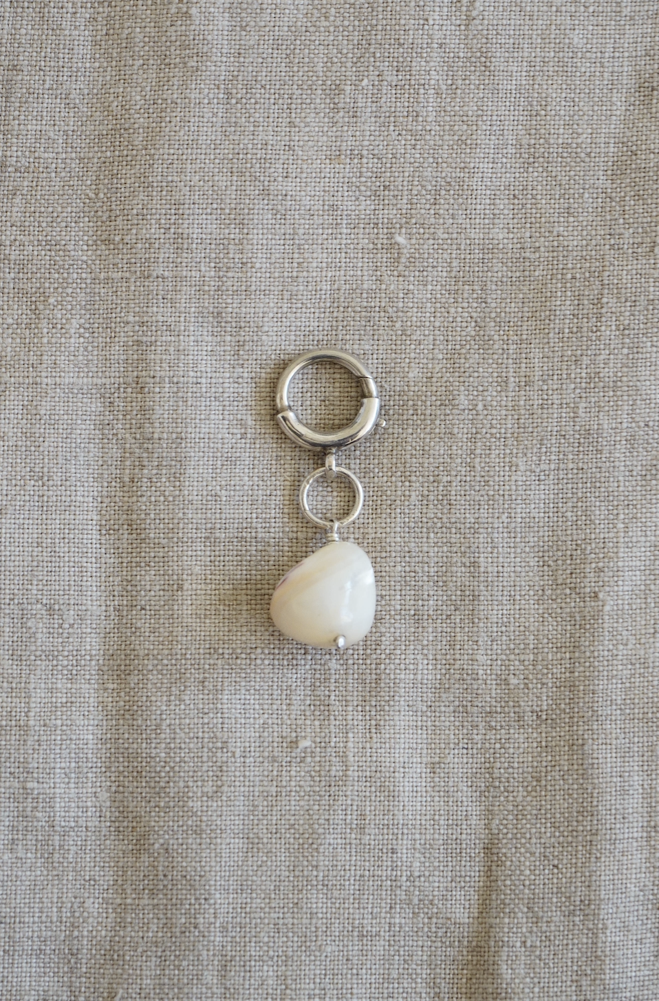 sustainable salvaged reclaimed pearl earrings bridal couture commission jewellery brighton london sustainable handmade draped freshwater pearls