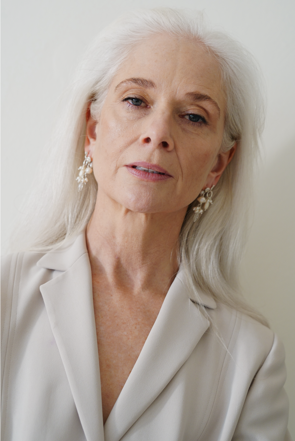 pearl editorial bespoke earrings