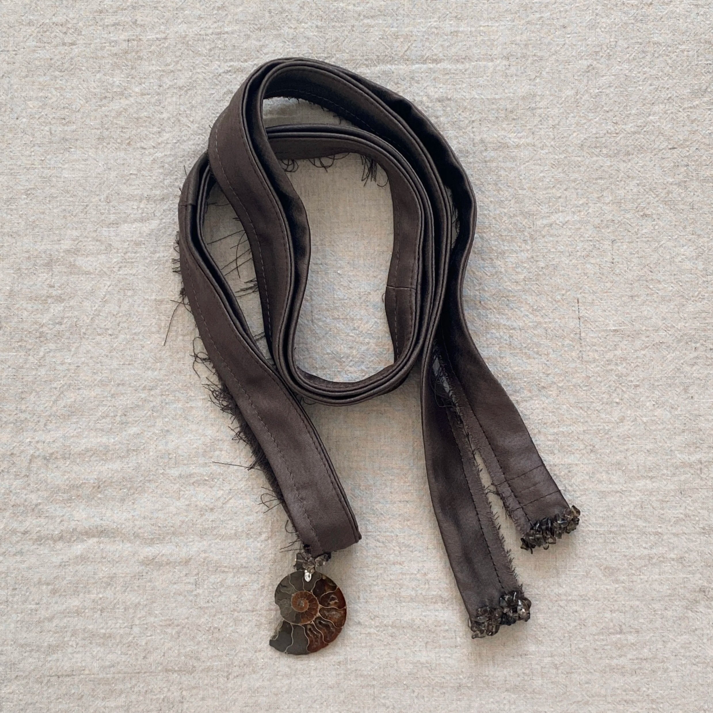 Ammonite choker 01 - Palmworks X Haus of Moss and Moon