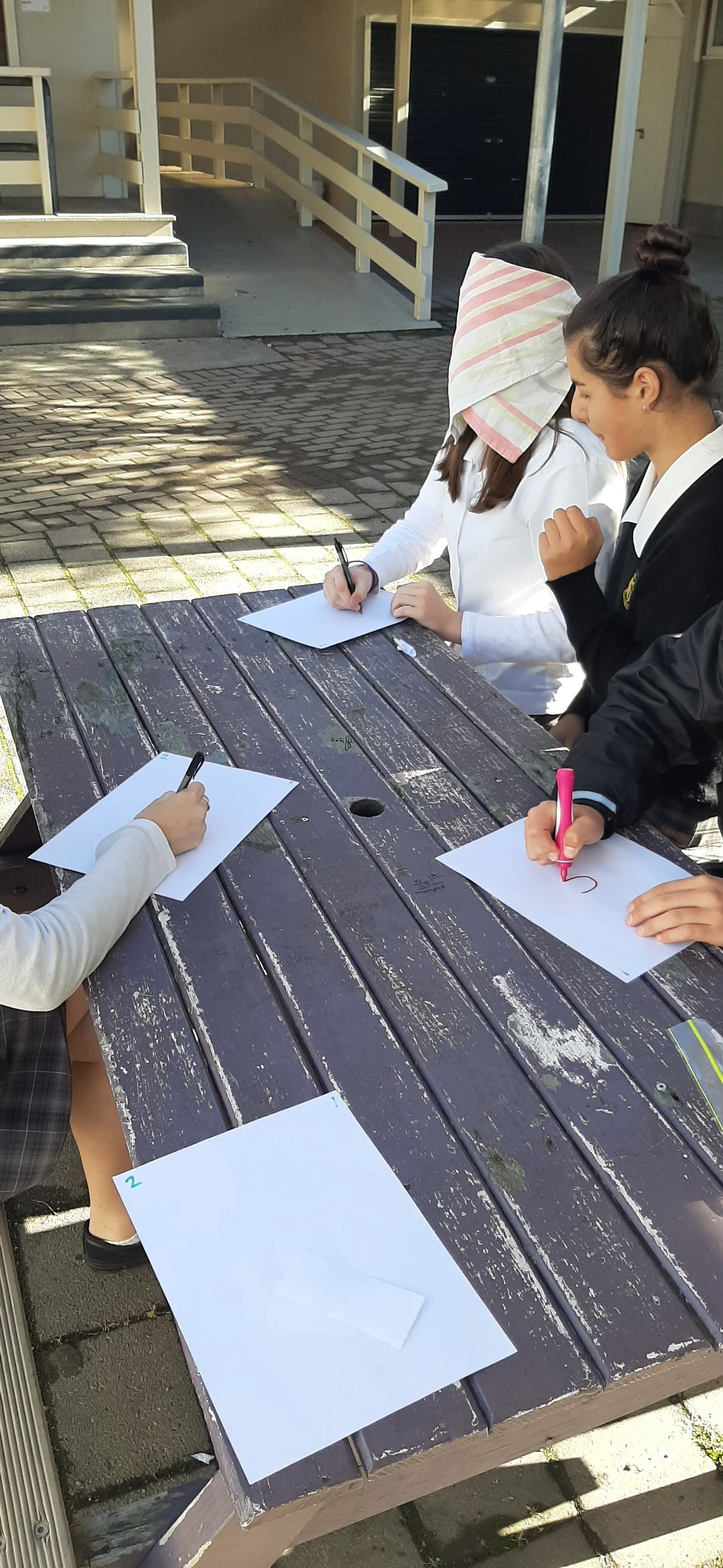 Working on our communication skills!