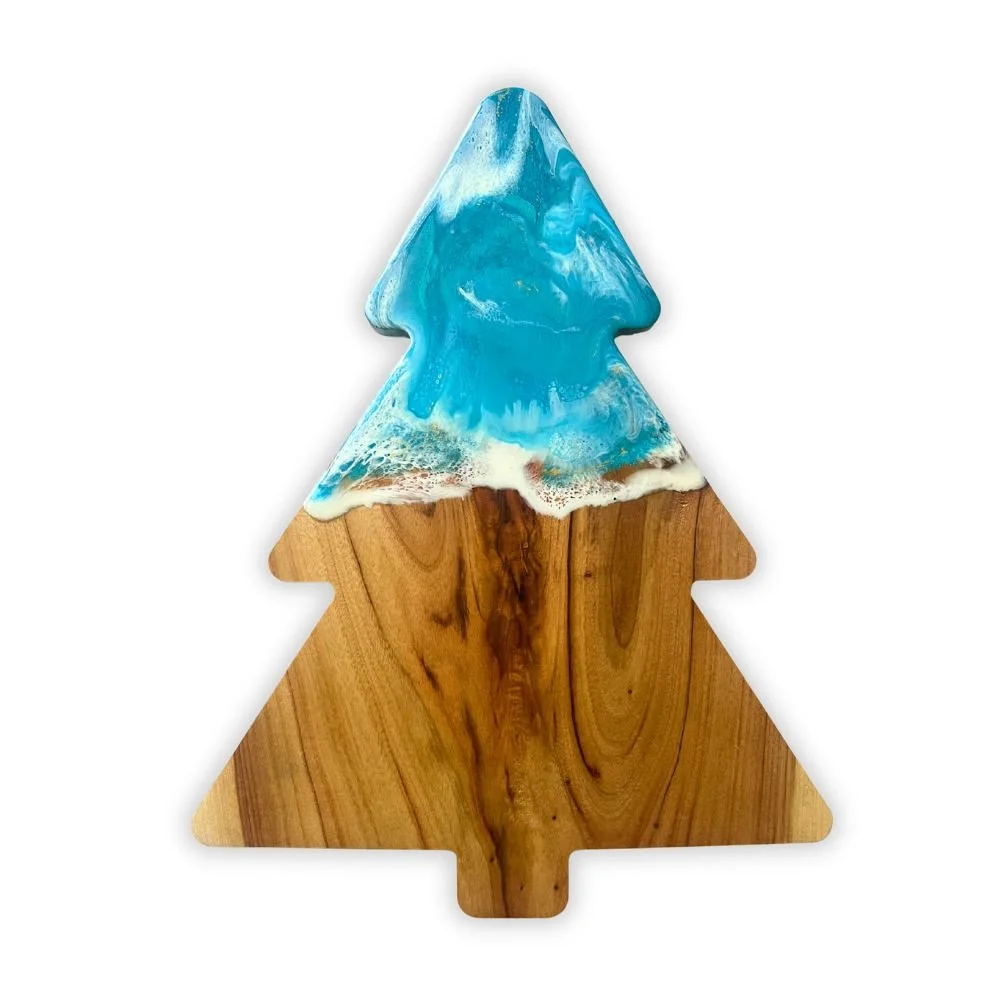 Resin Tree Cheese Board