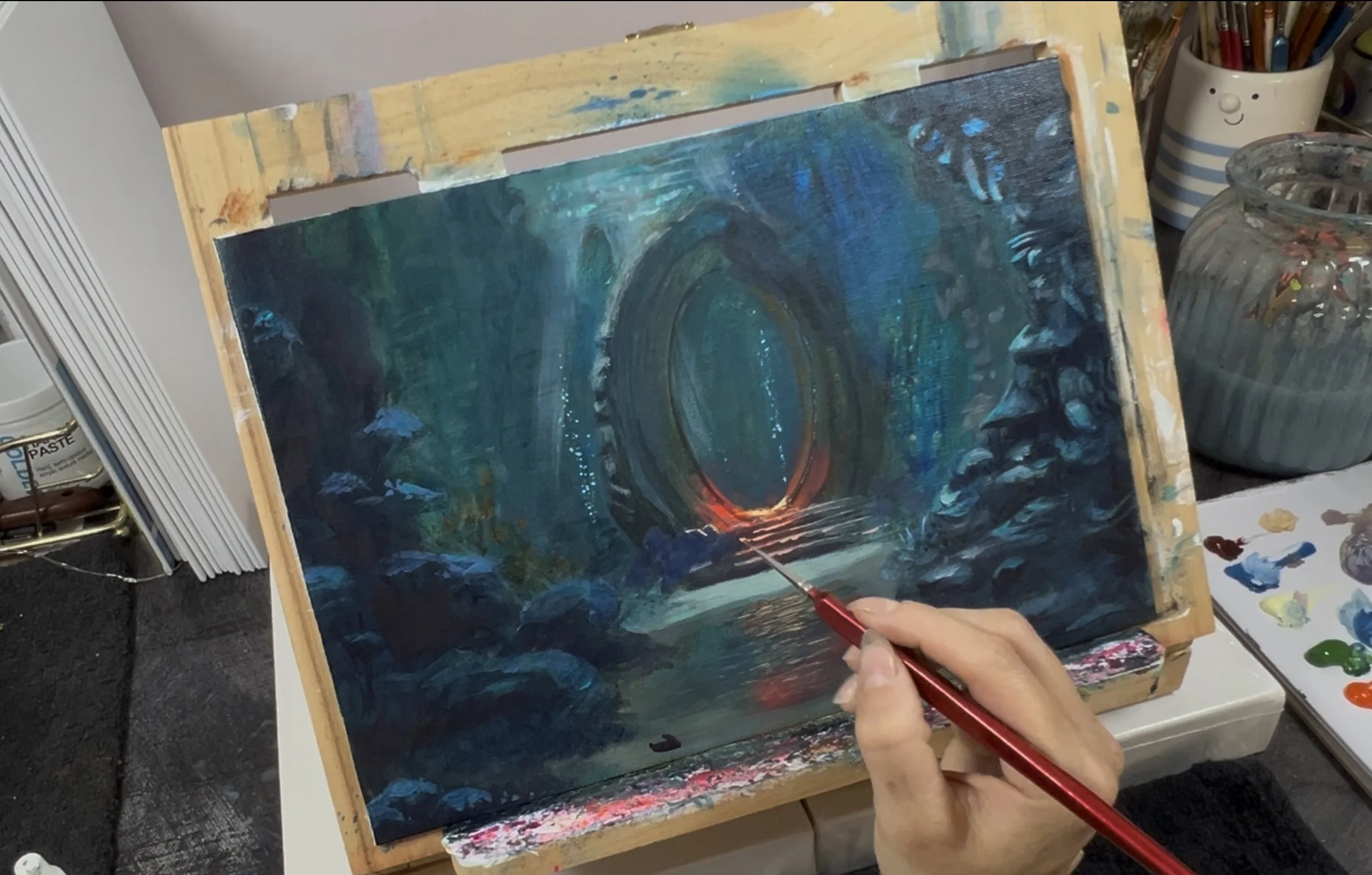 underwater fantasy portal painting.jpg