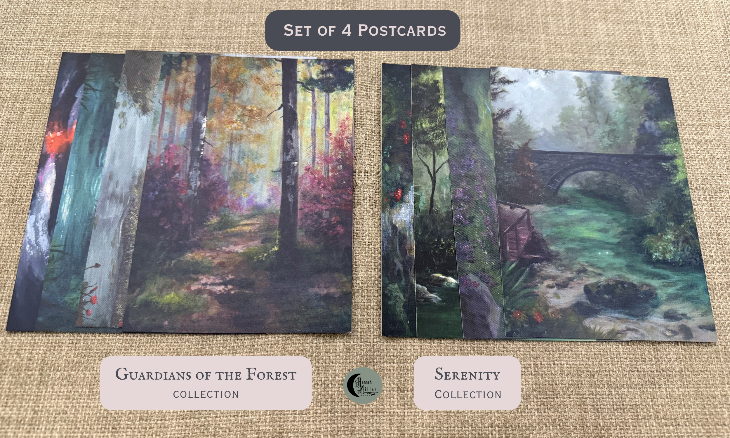 postcard sets of my landscape artwork