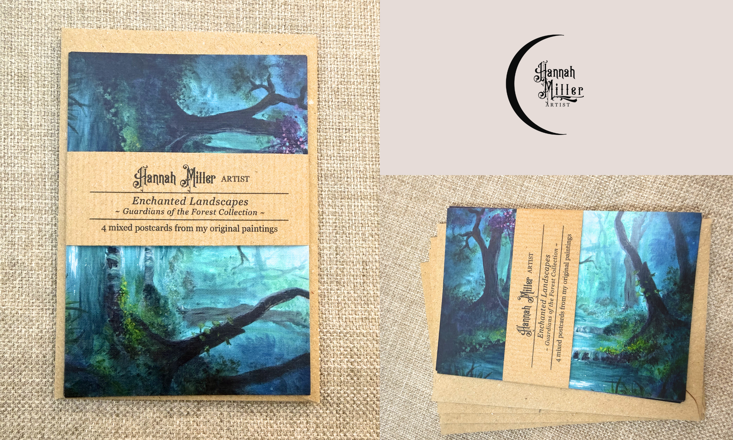 postcard artwork pack