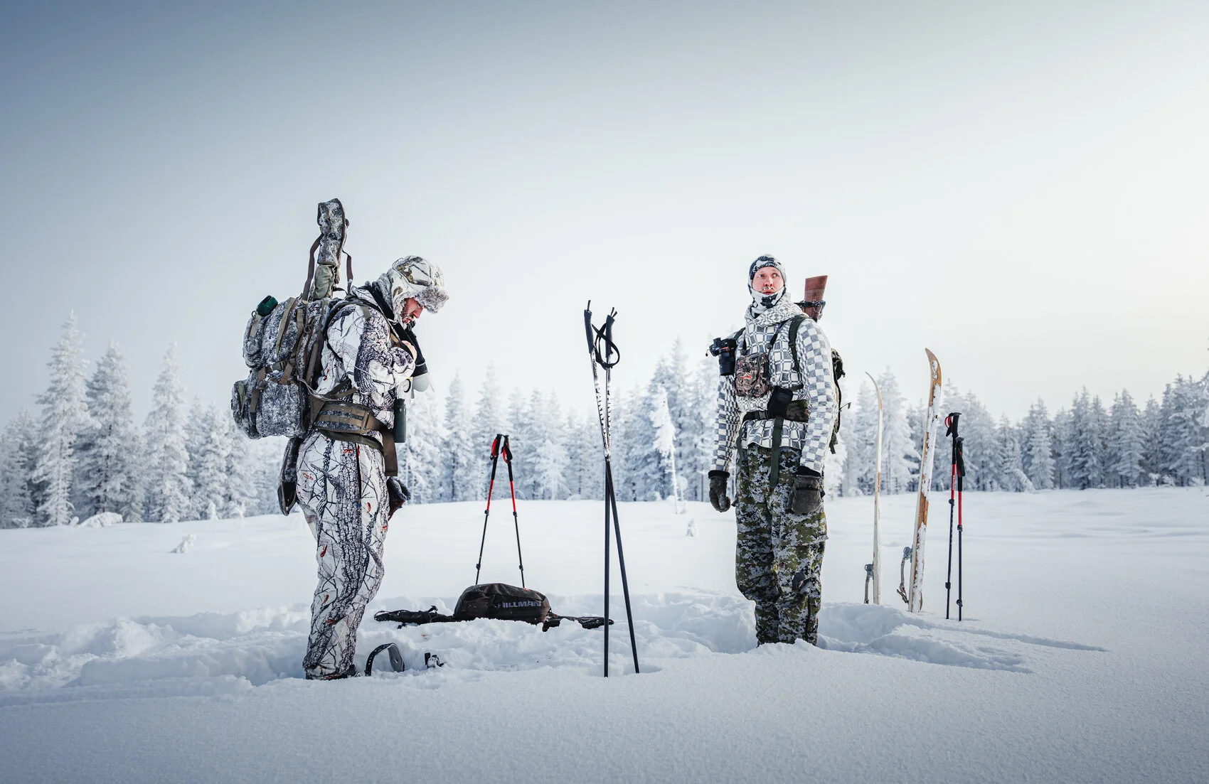 Winter bird hunting // Savukoski
