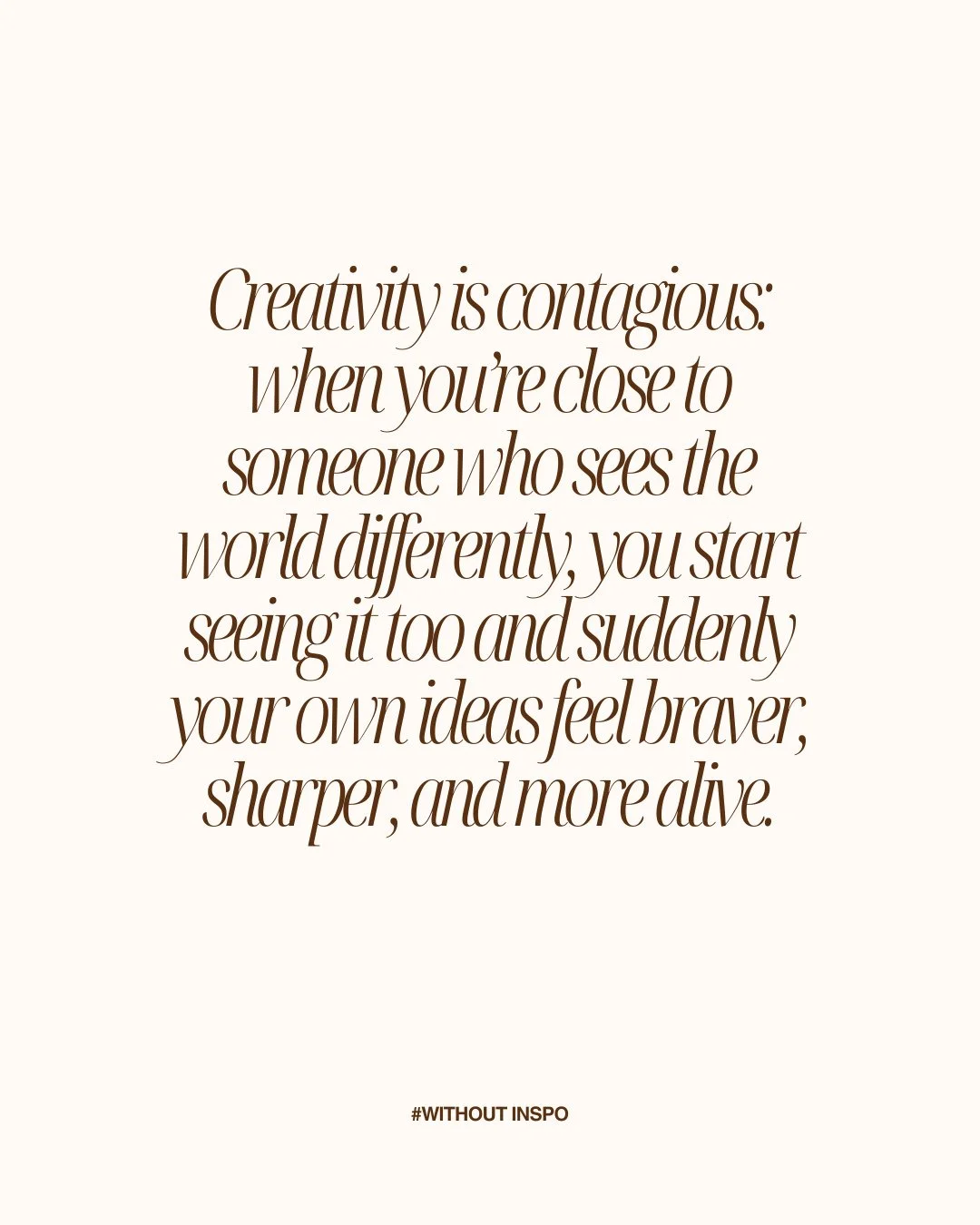 Se dice que la creatividad se nace. Como si fuera suerte.⁠
Pero la verdad es menos rom&aacute;ntica y m&aacute;s interesante: la creatividad se trabaja. Mirando, probando, equivoc&aacute;ndote, editando y volviendo a empezar hasta que aparece algo qu