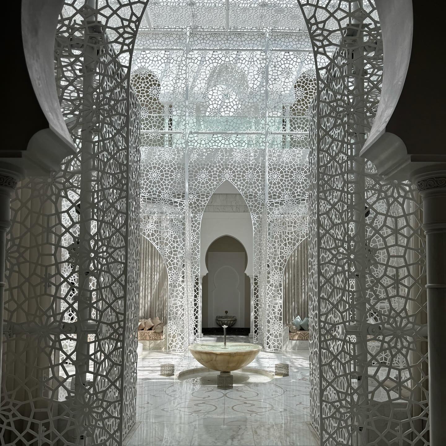 ROYAL TREATMENT - A royally wonderful stay in my own riad @royalmansourmarrakech - the perfect retreat after a non-stop day @pure_theshow - thank you for having me!